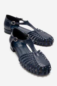 ONOS - Navy Woven Detail Sandal (Women)