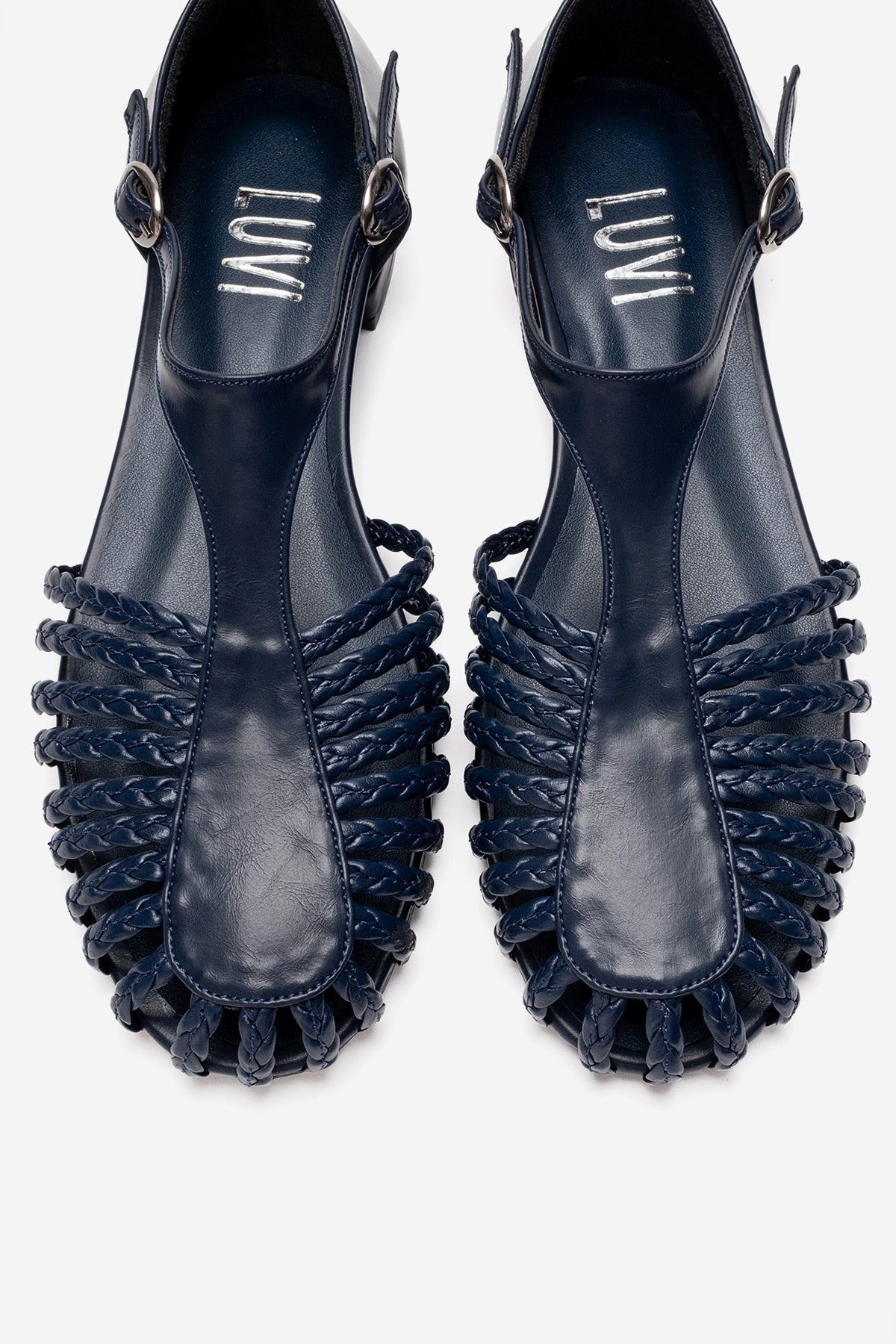 ONOS - Navy Woven Detail Sandal (Women)