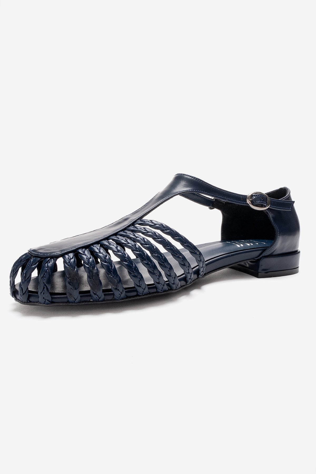 ONOS - Navy Woven Detail Sandal (Women)
