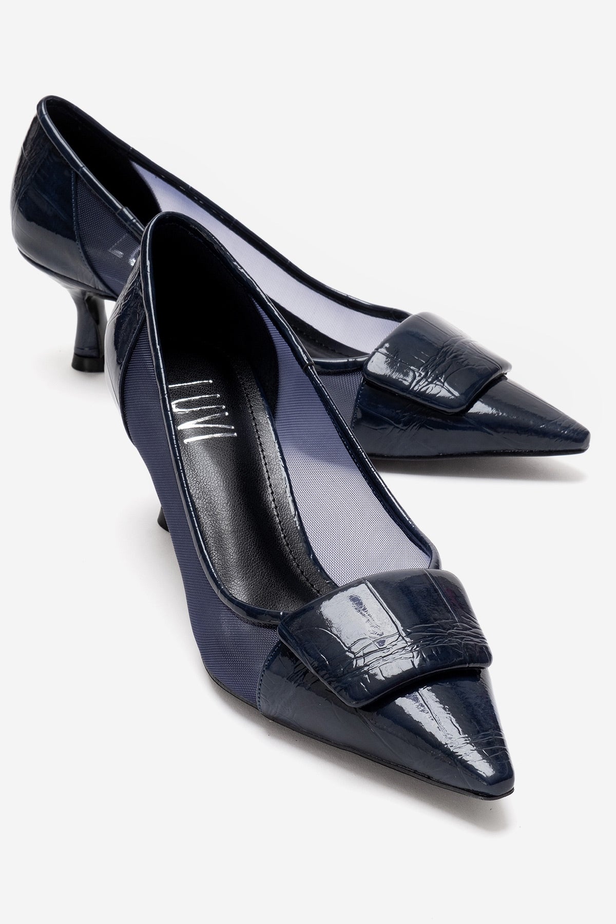 OLA - Navy Stiletto Pump (Women)
