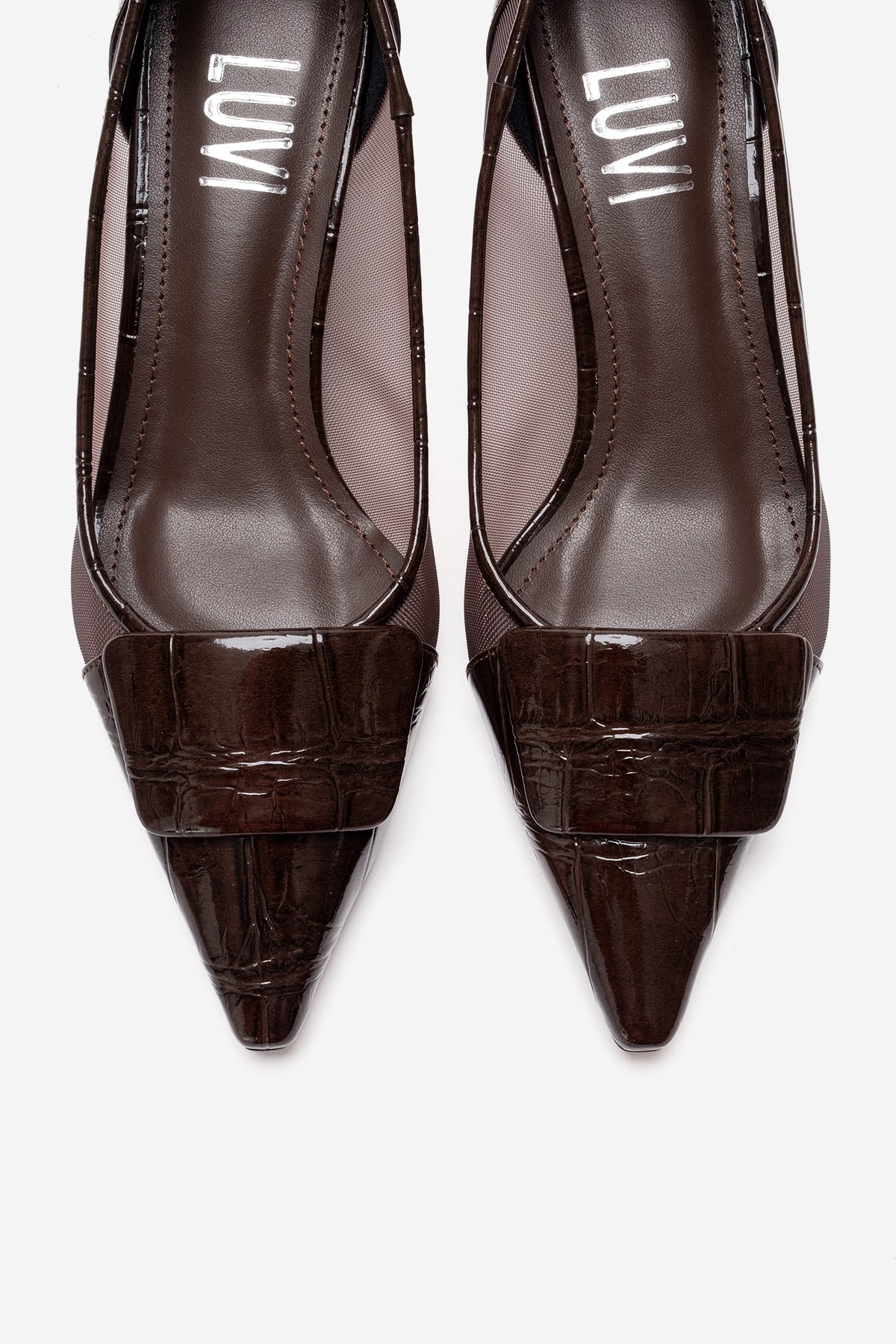 OLA - Brown Stiletto Pump (Women)