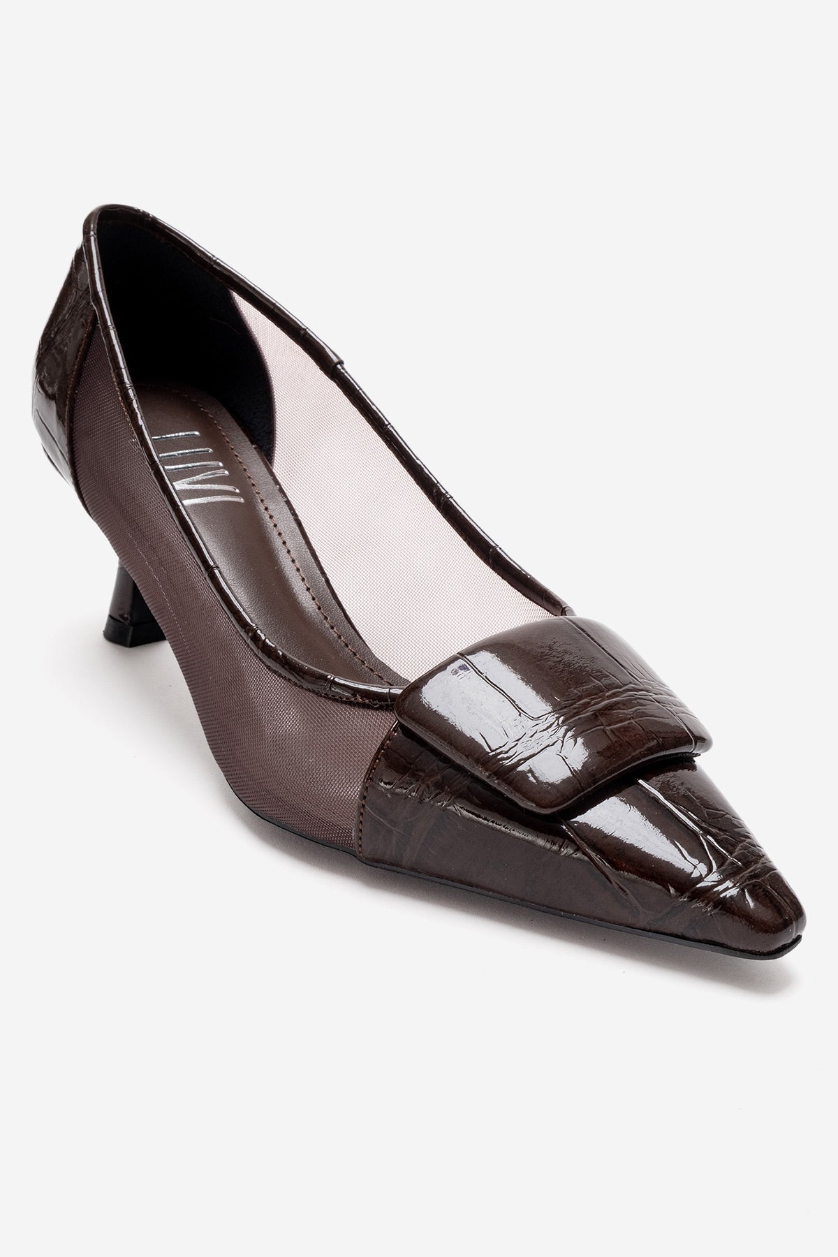 OLA - Brown Stiletto Pump (Women)