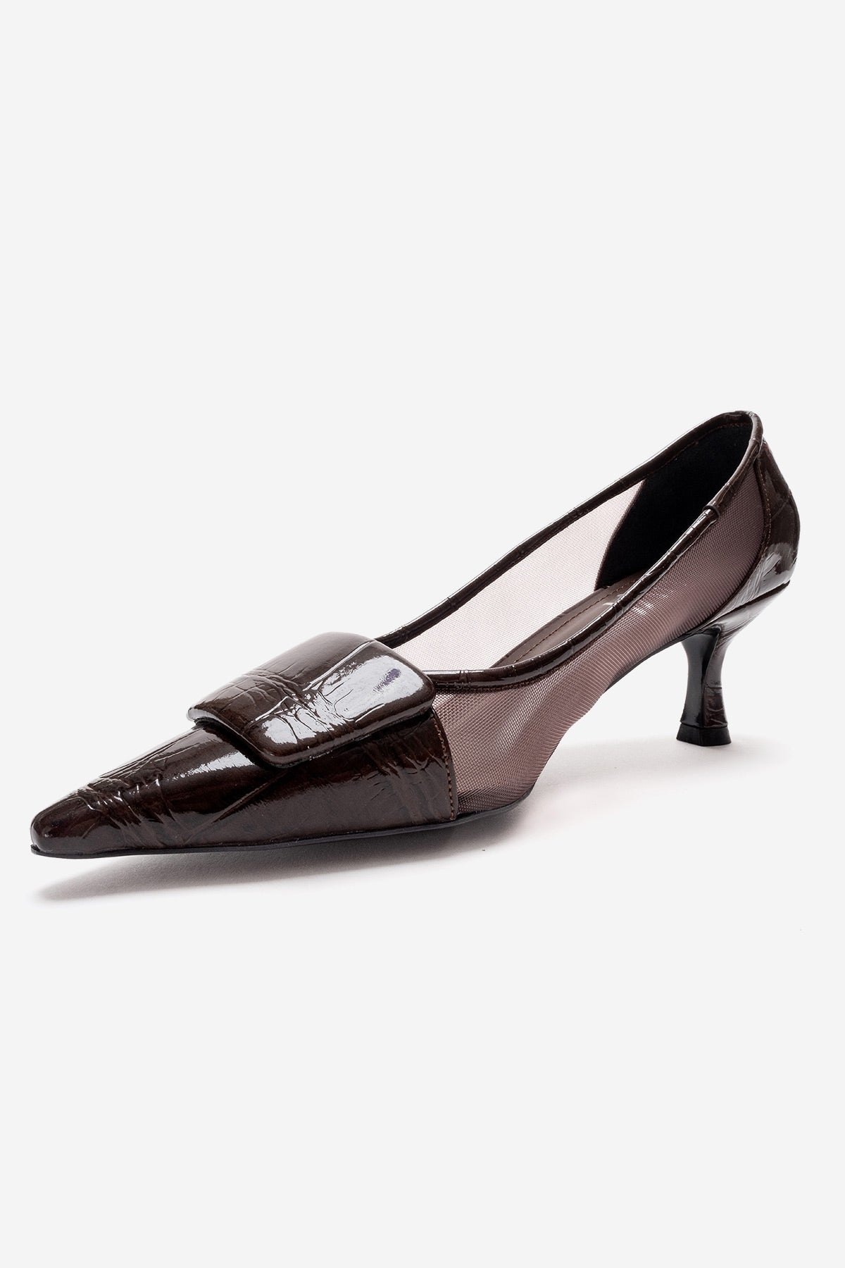 OLA - Brown Stiletto Pump (Women)