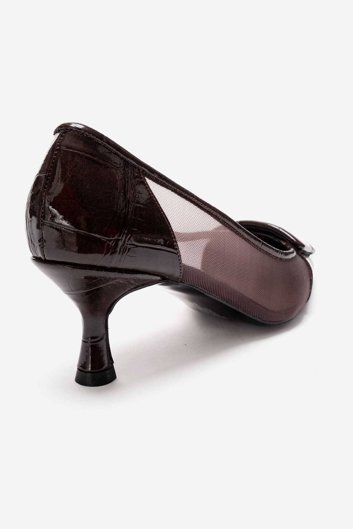 OLA - Brown Stiletto Pump (Women)