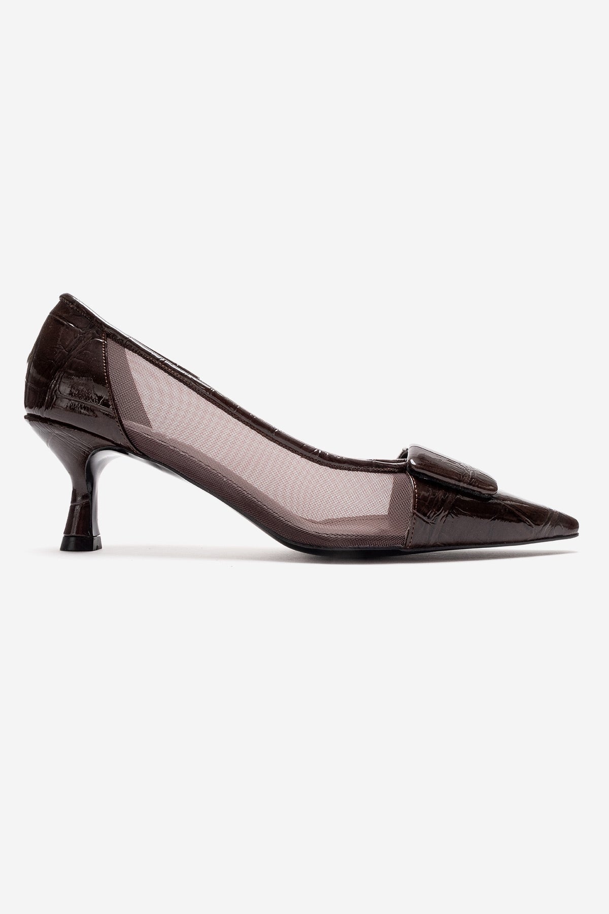 OLA - Brown Stiletto Pump (Women)