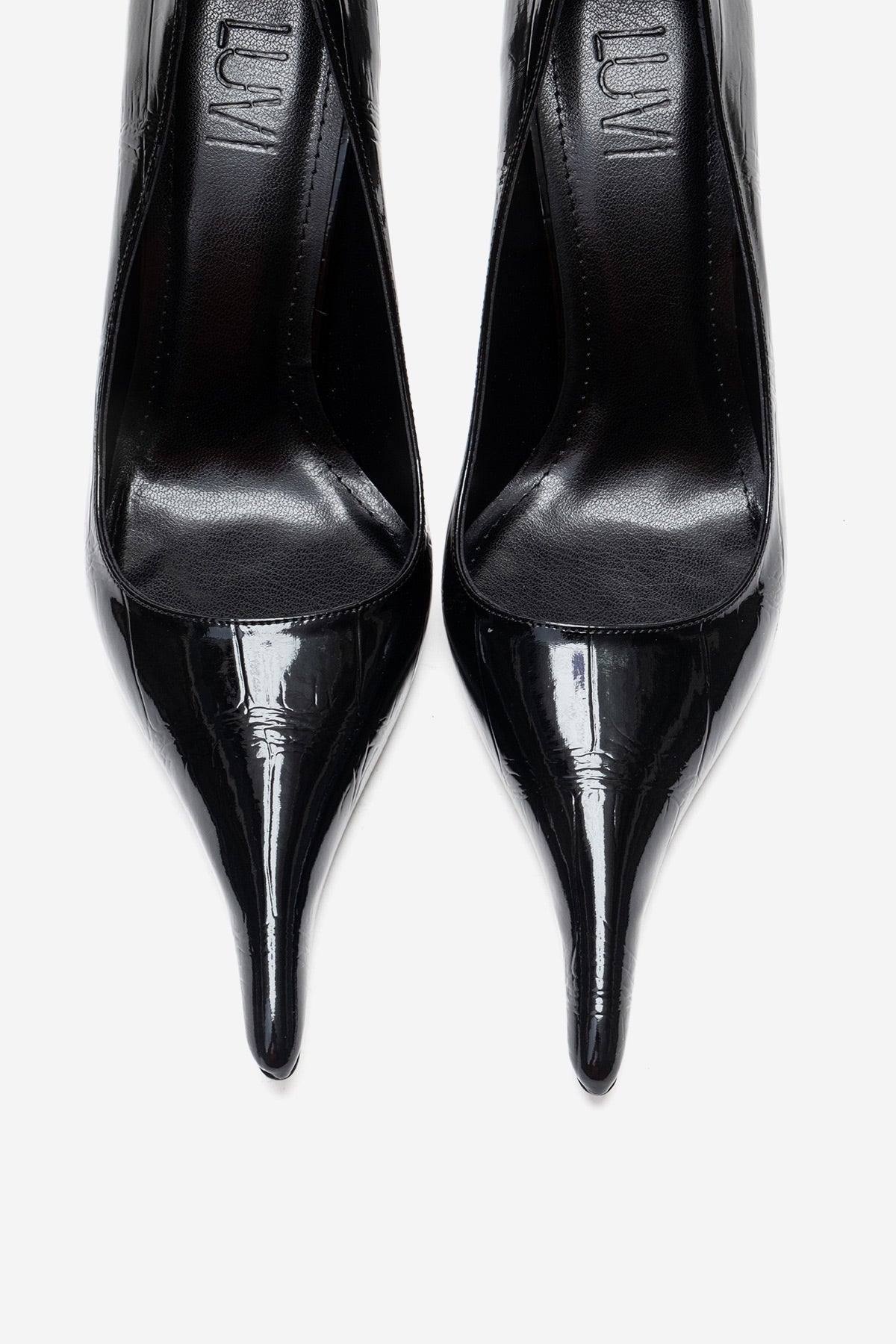 LUCE - Black Stiletto Pump (Women)