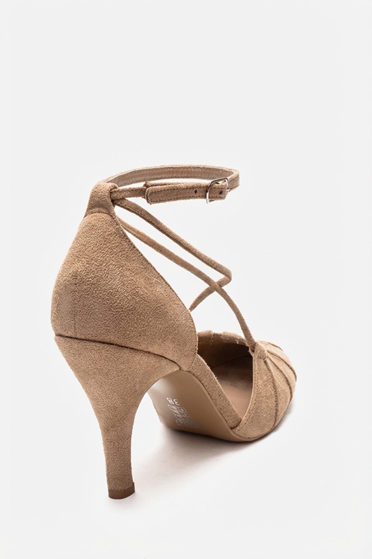 ELIZA - Beige Genuine Leather Stiletto Pump (Women)