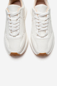 PREMIA - White Leather Sneaker (Women)