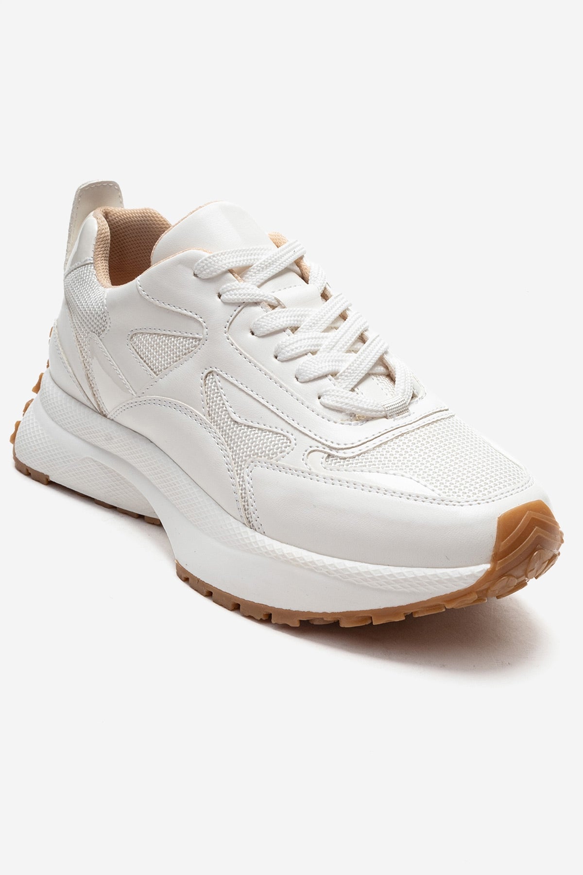 PREMIA - White Leather Sneaker (Women)
