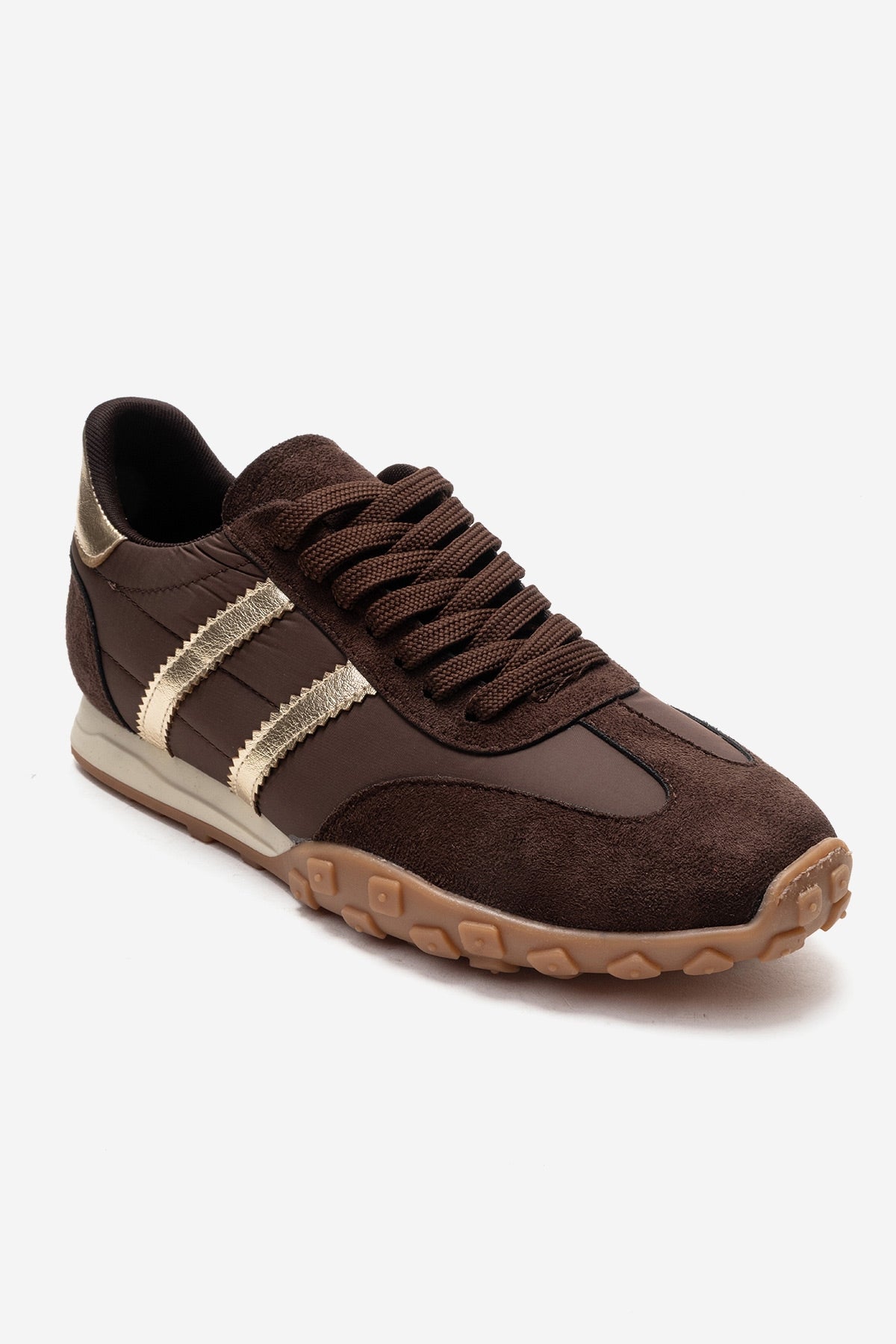 FLUX - Brown Suede Sneaker (Women)