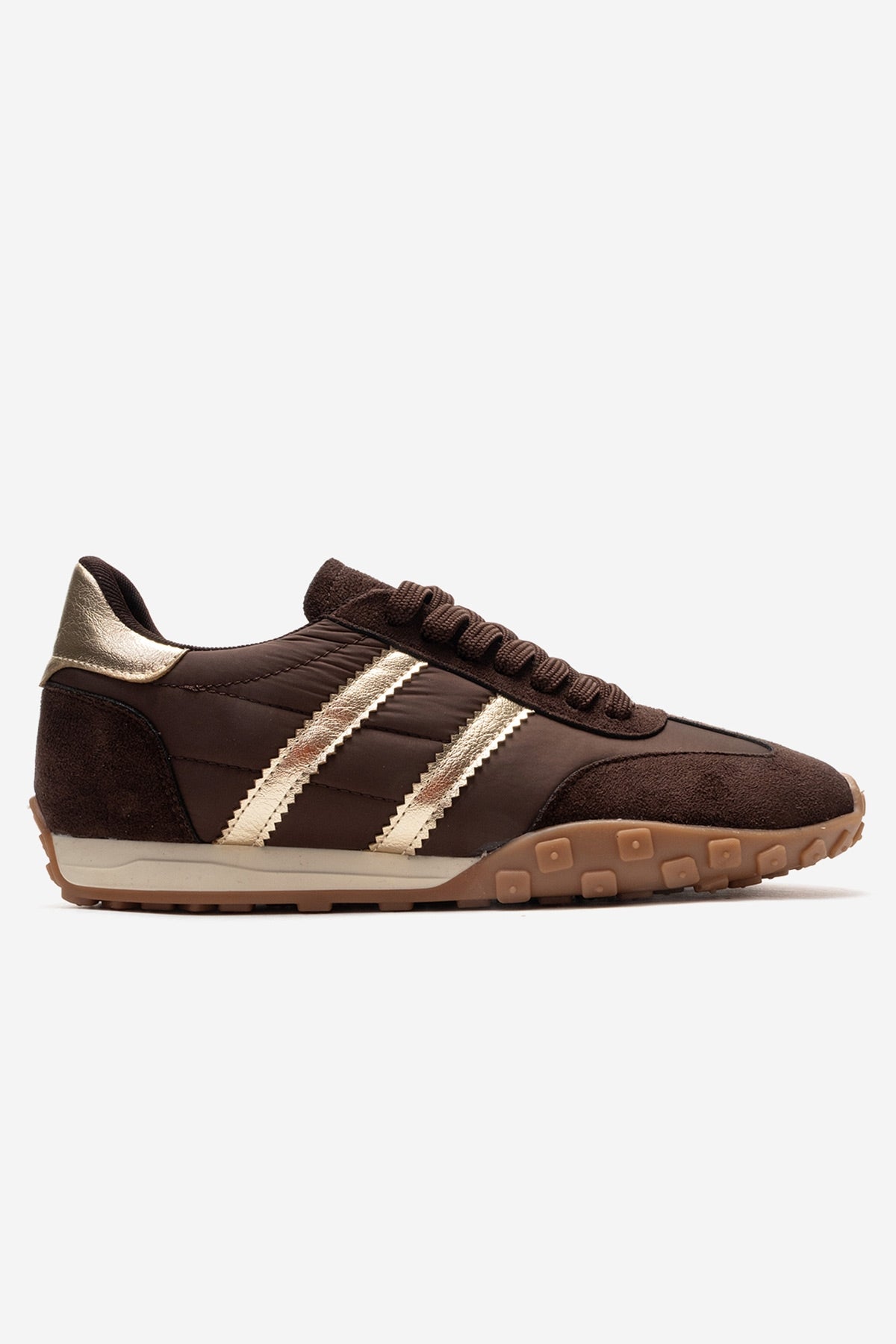 FLUX - Brown Suede Sneaker (Women)