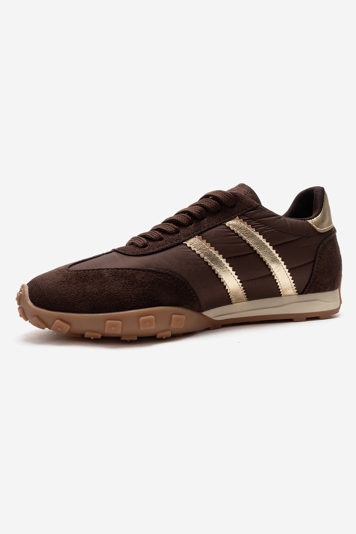 FLUX - Brown Suede Sneaker (Women)