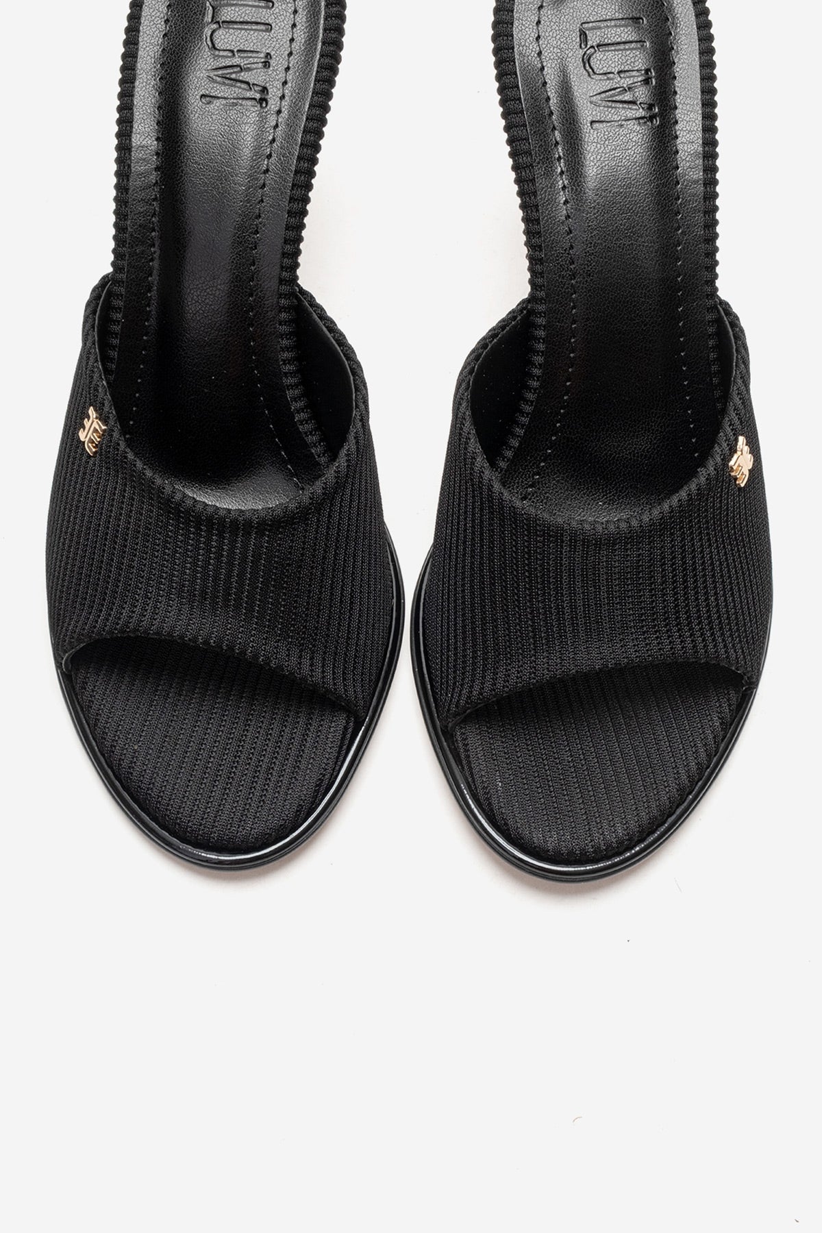 Wendy - Black Stiletto Mule (Women)