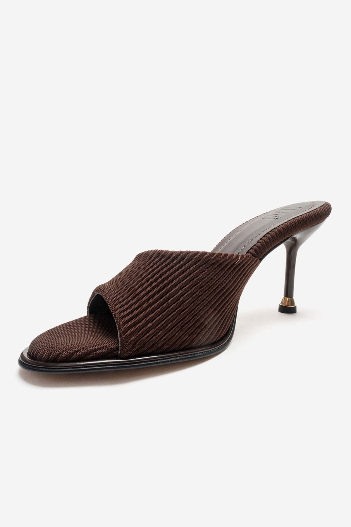 Wendy - Brown Stiletto Mule (Women)