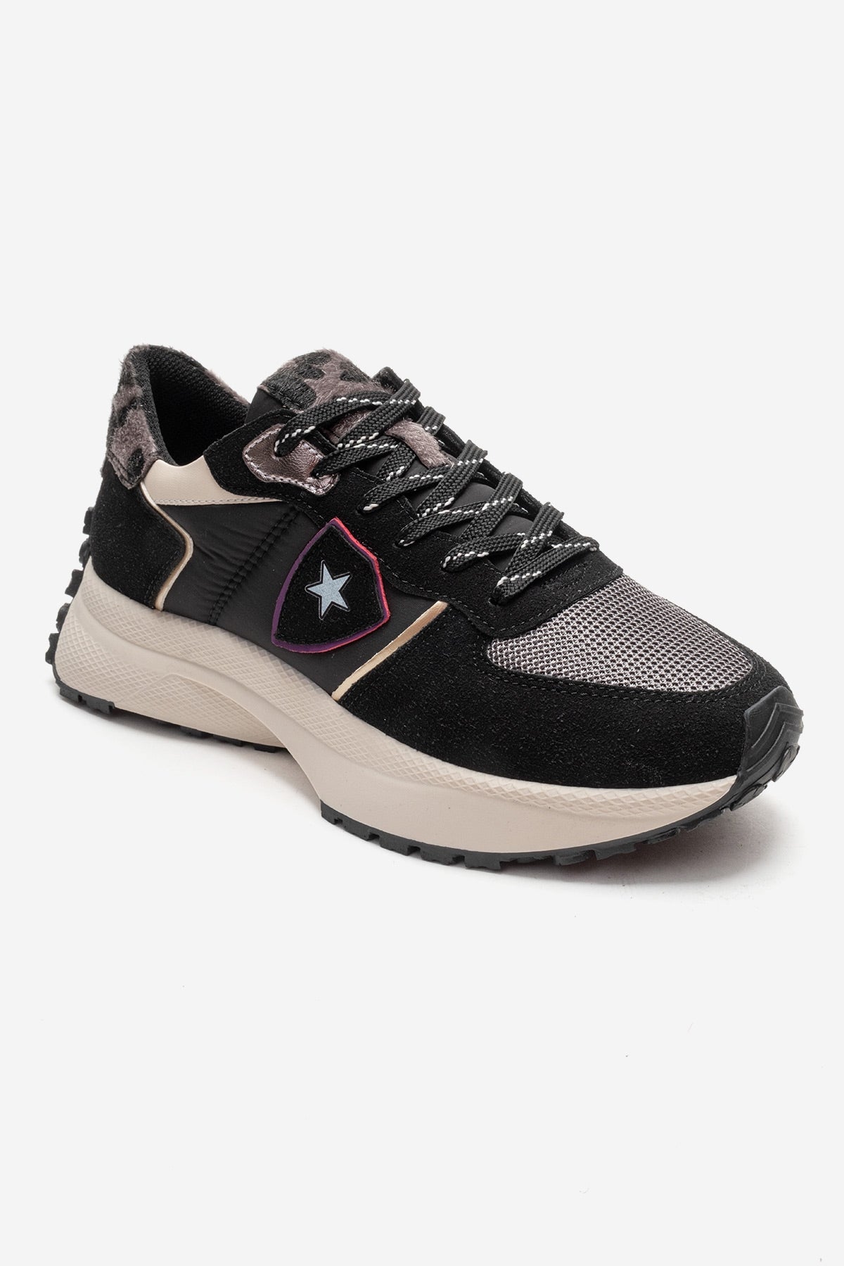 Biella - Black Sneaker (Women)
