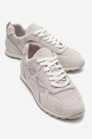 Sahra - Off-White Genuine Leather Sneaker (Women)