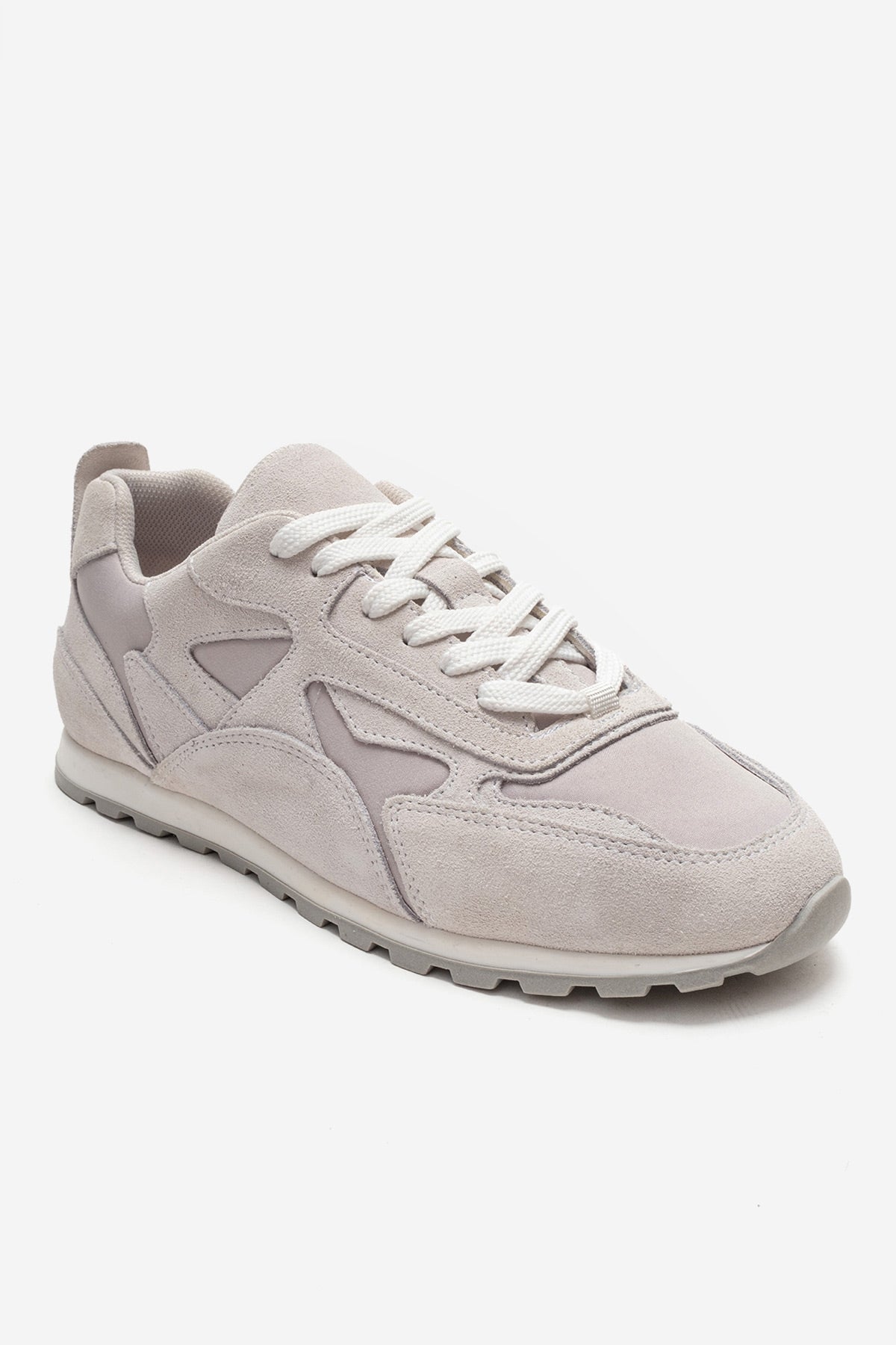 Sahra - Off-White Genuine Leather Sneaker (Women)