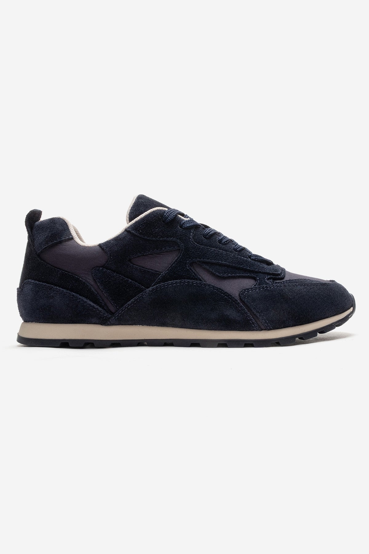 Sahra - Navy Genuine Leather Sneaker (Women)