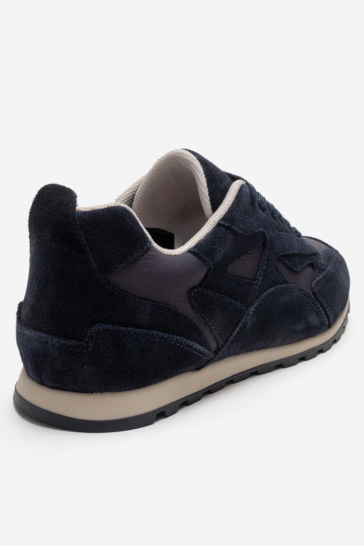 Sahra - Navy Genuine Leather Sneaker (Women)