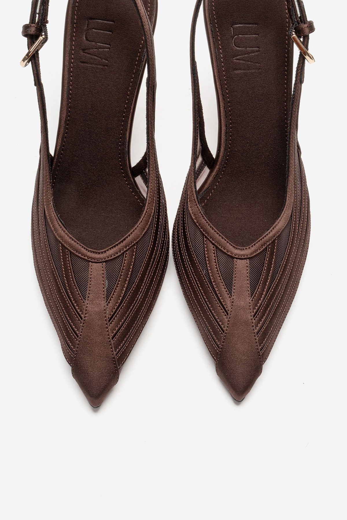 FAUNA - Brown Stiletto Pump (Women)