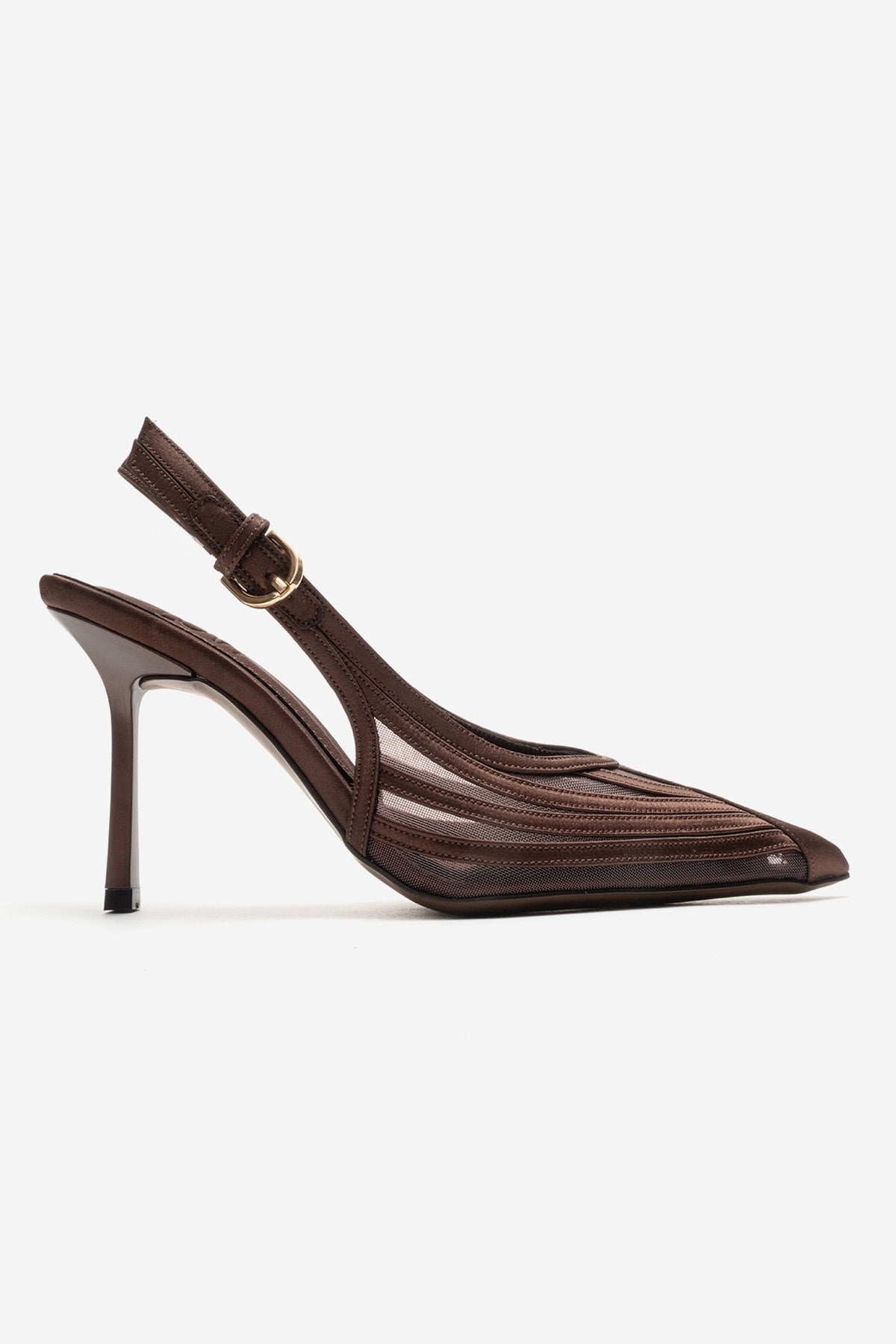FAUNA - Brown Stiletto Pump (Women)