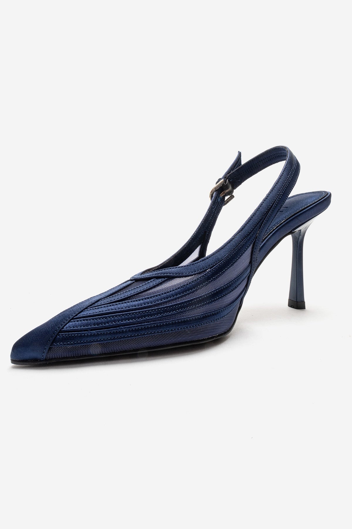 FAUNA - Navy Stiletto Pump (Women)