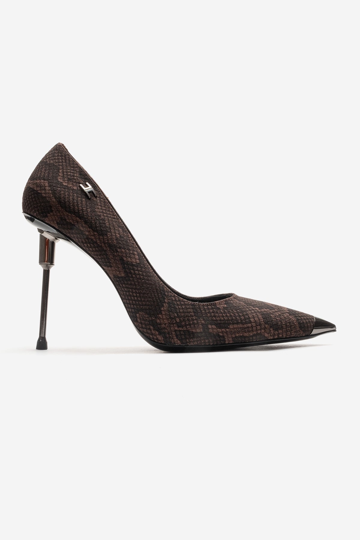 CARLAS - Brown Patterned Stiletto Pump (Women)