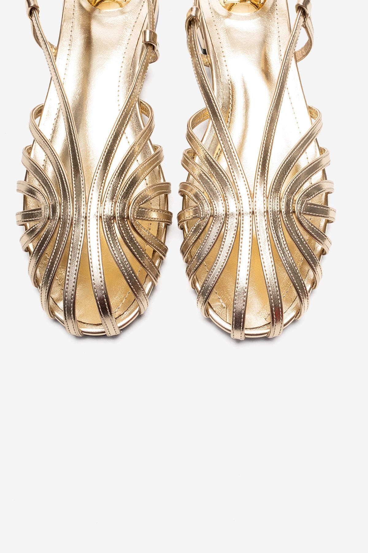 LISS - Gold Genuine Leather Sandal (Women)