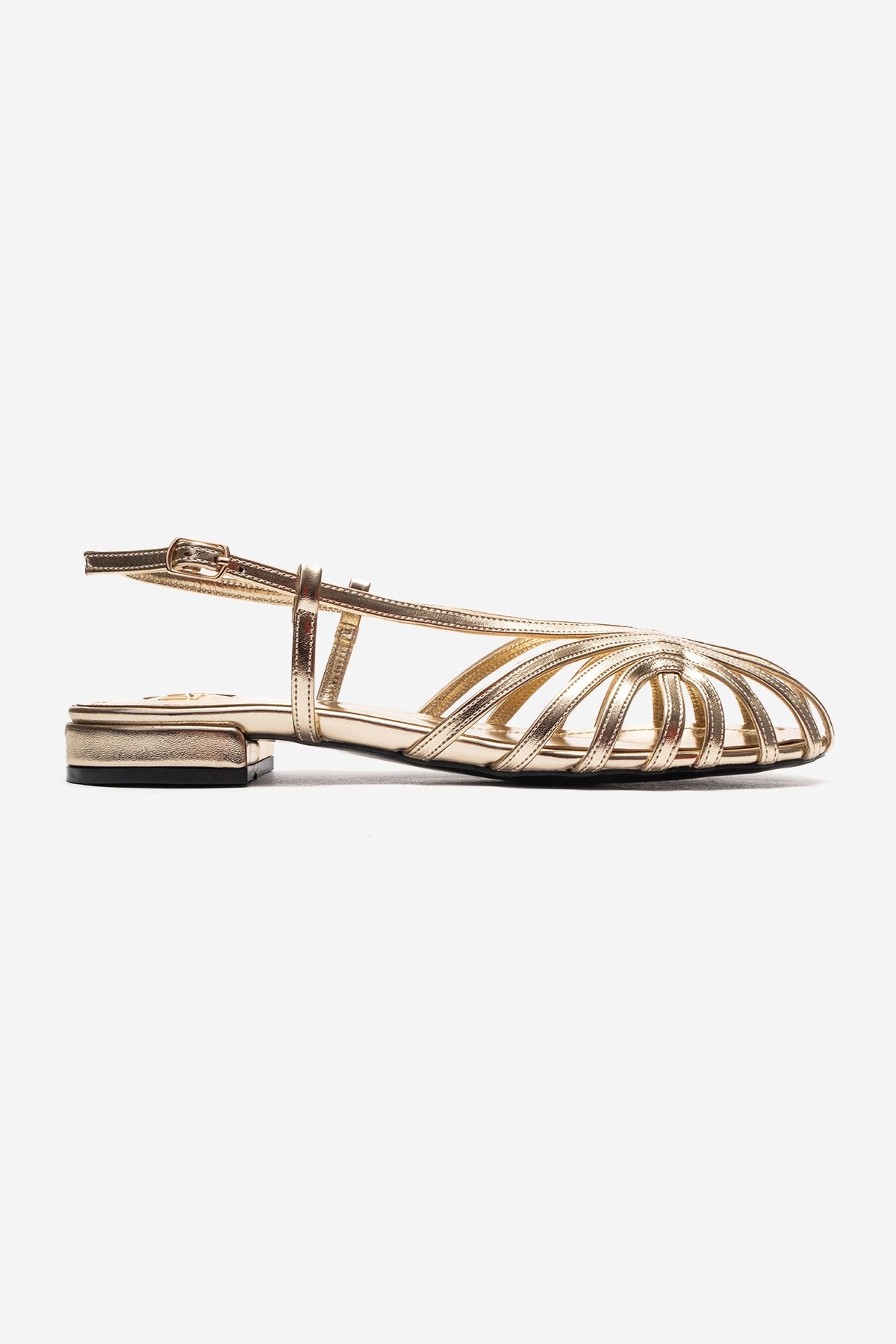 LISS - Gold Genuine Leather Sandal (Women)