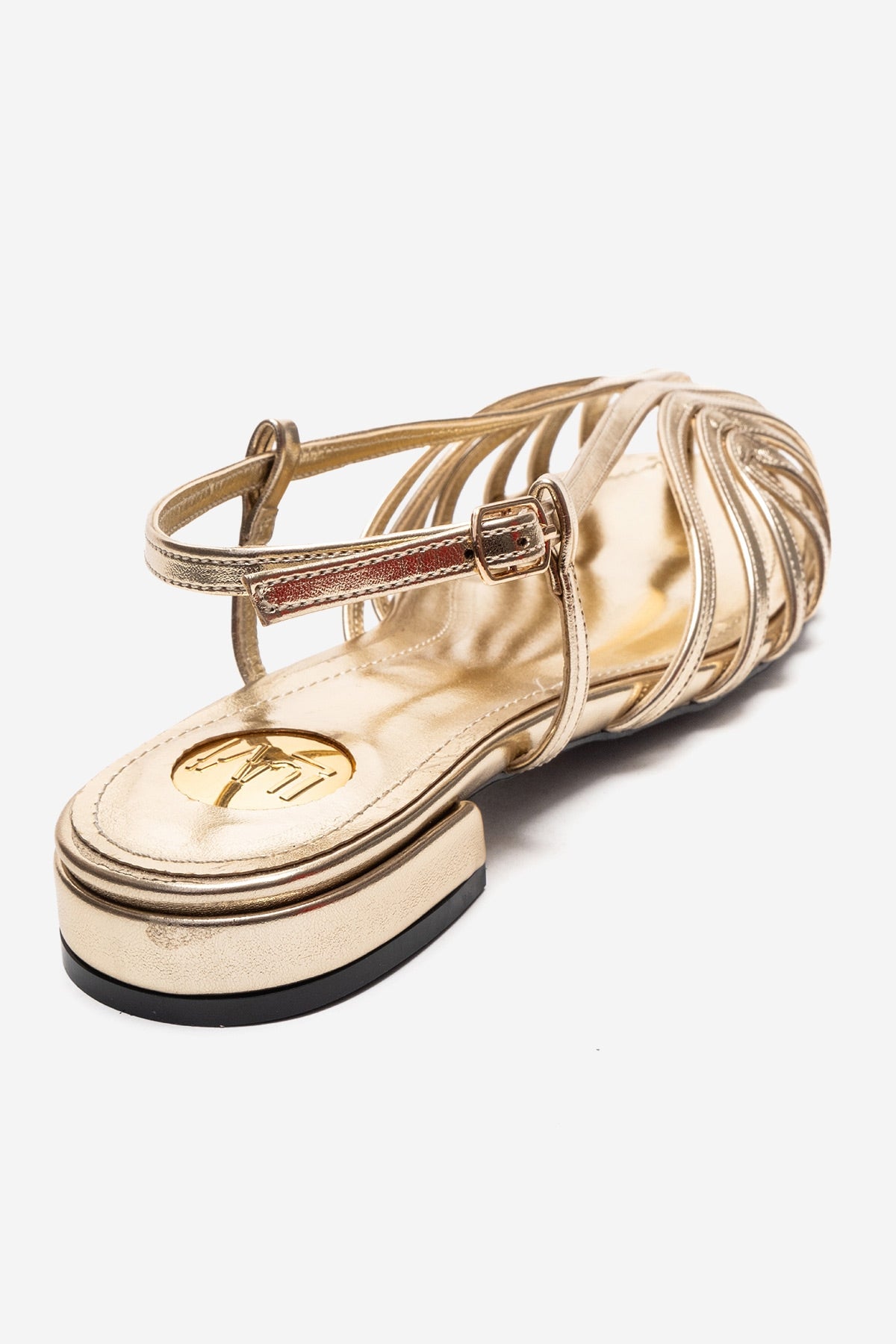 LISS - Gold Genuine Leather Sandal (Women)