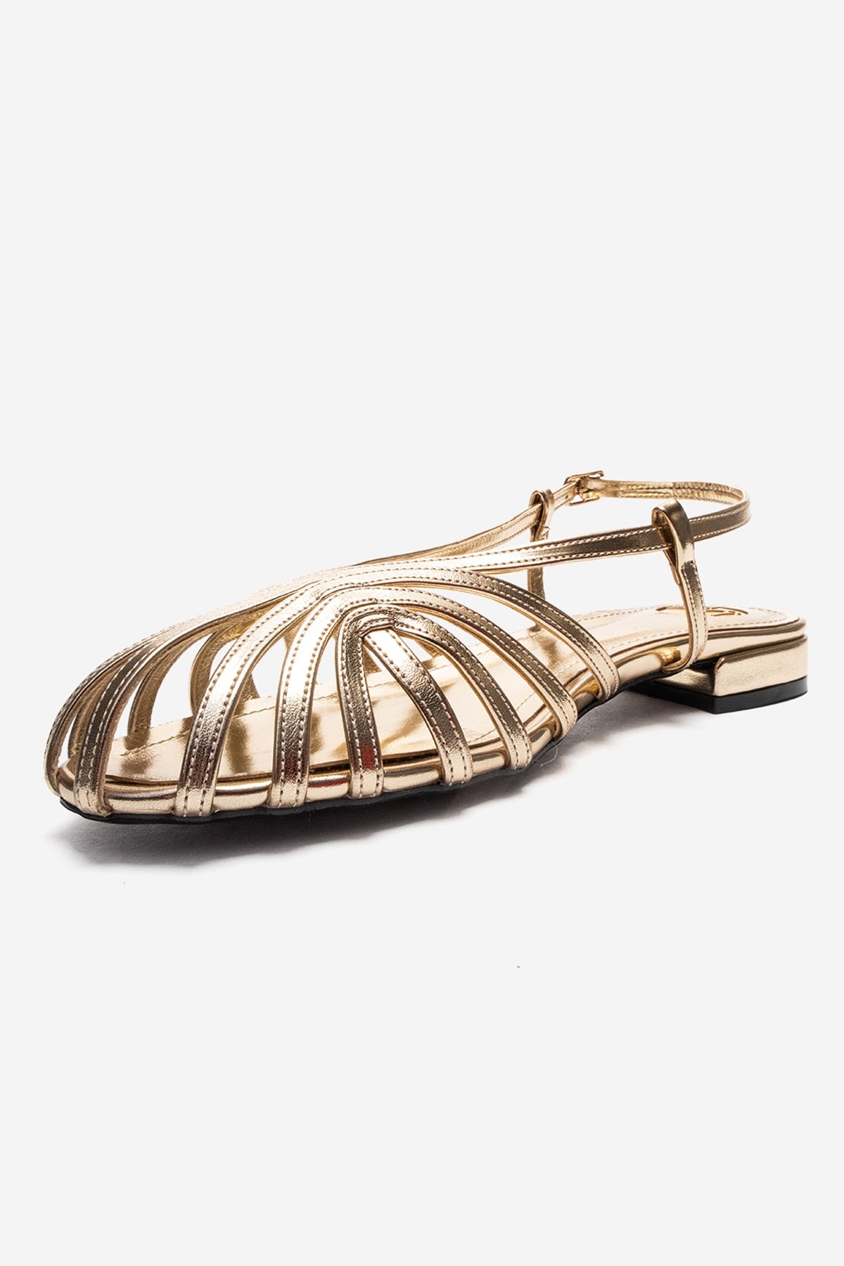 LISS - Gold Genuine Leather Sandal (Women)