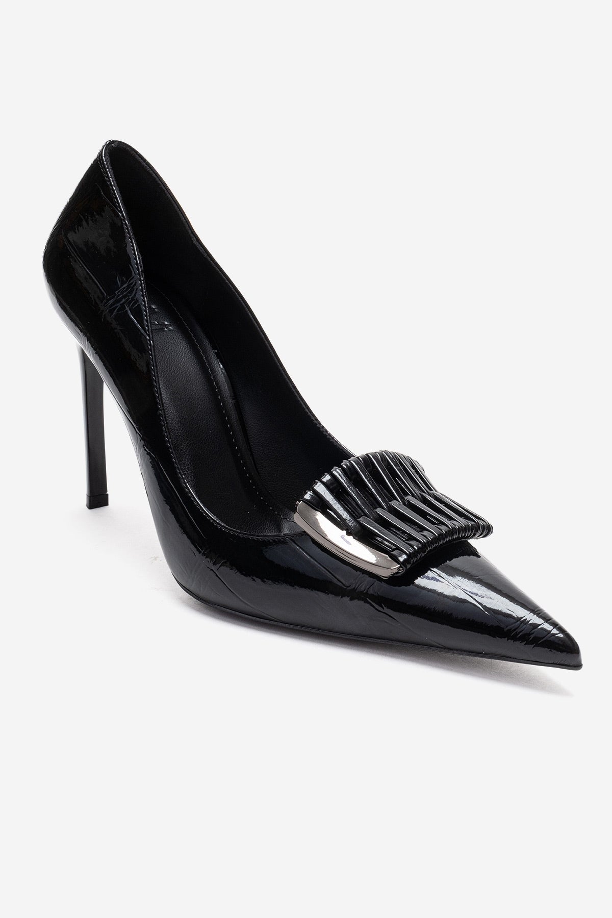 GUERNI - Black Stiletto Pump (Women)