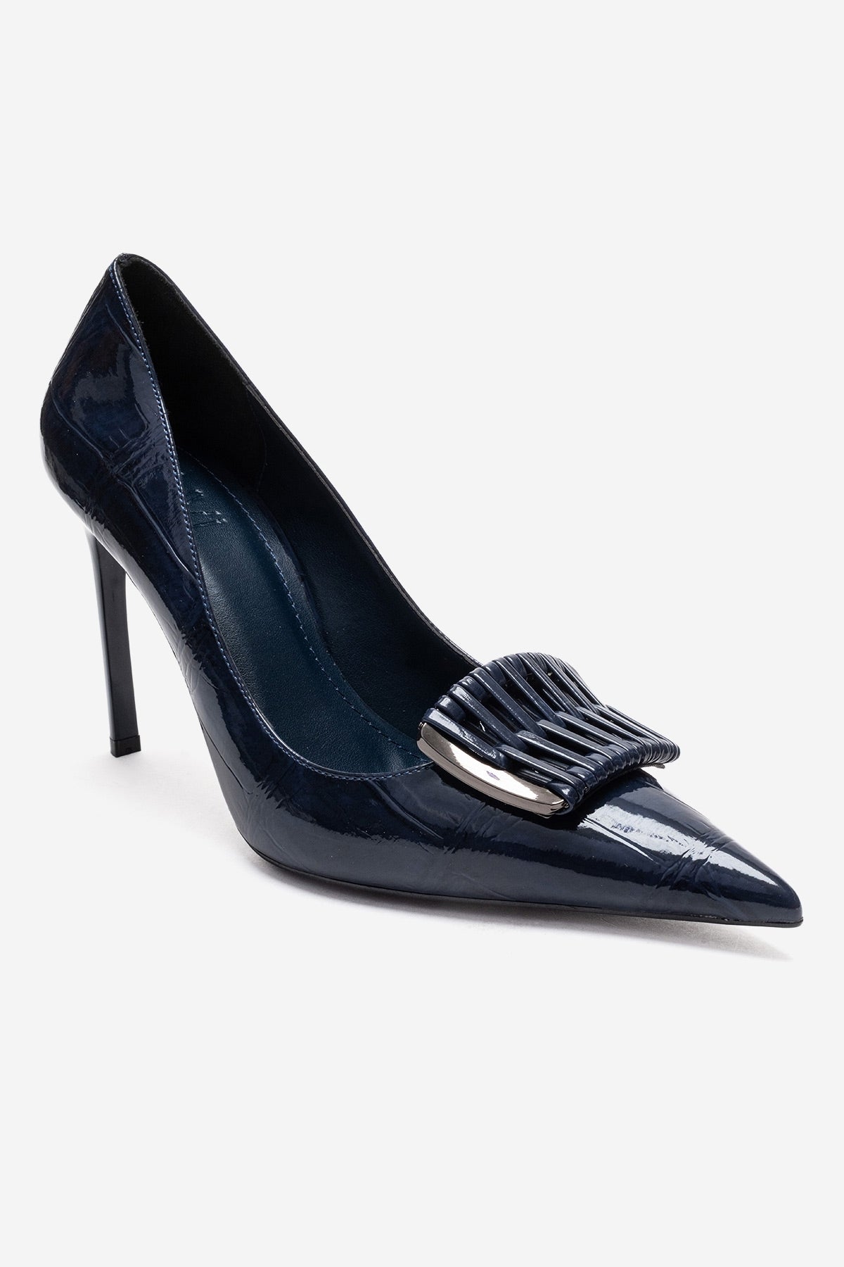 GUERNI - Navy Stiletto Pump (Women)