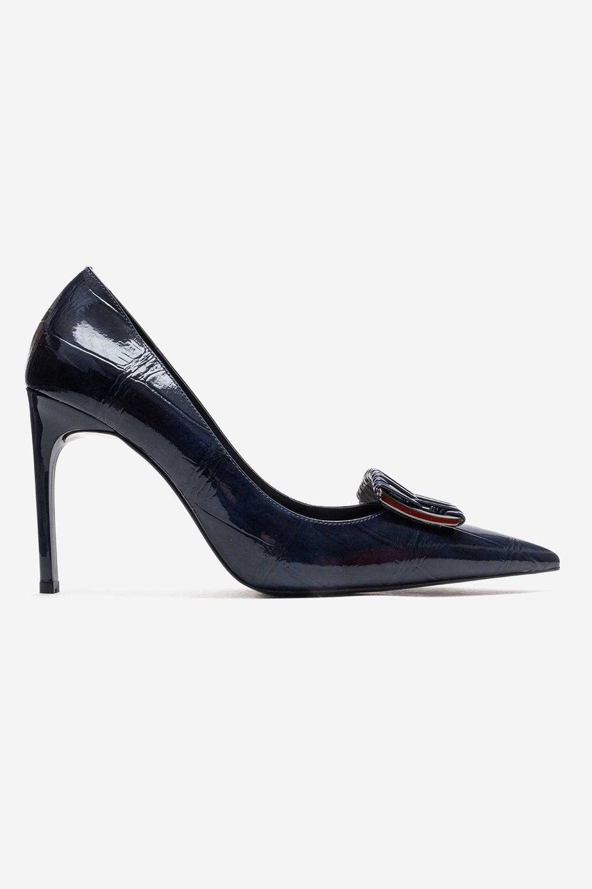 GUERNI - Navy Stiletto Pump (Women)