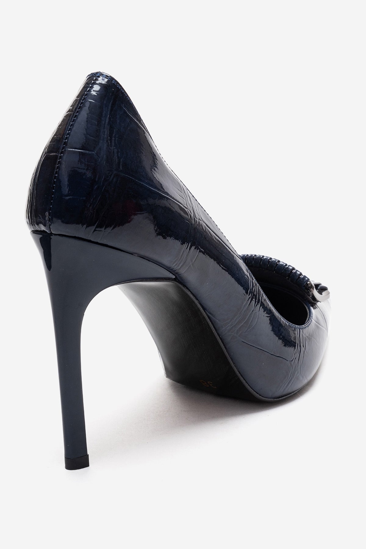 GUERNI - Navy Stiletto Pump (Women)