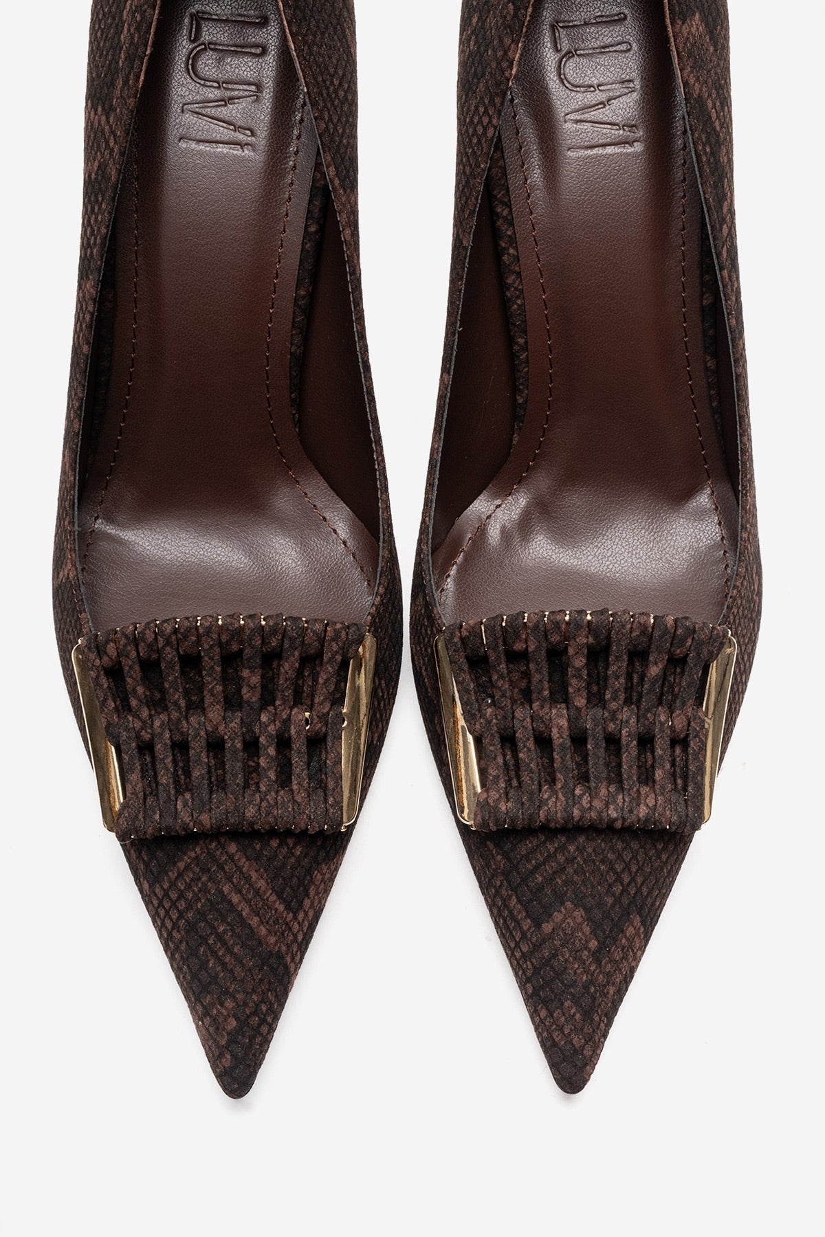 GUERNI - Brown Stiletto Pump (Women)