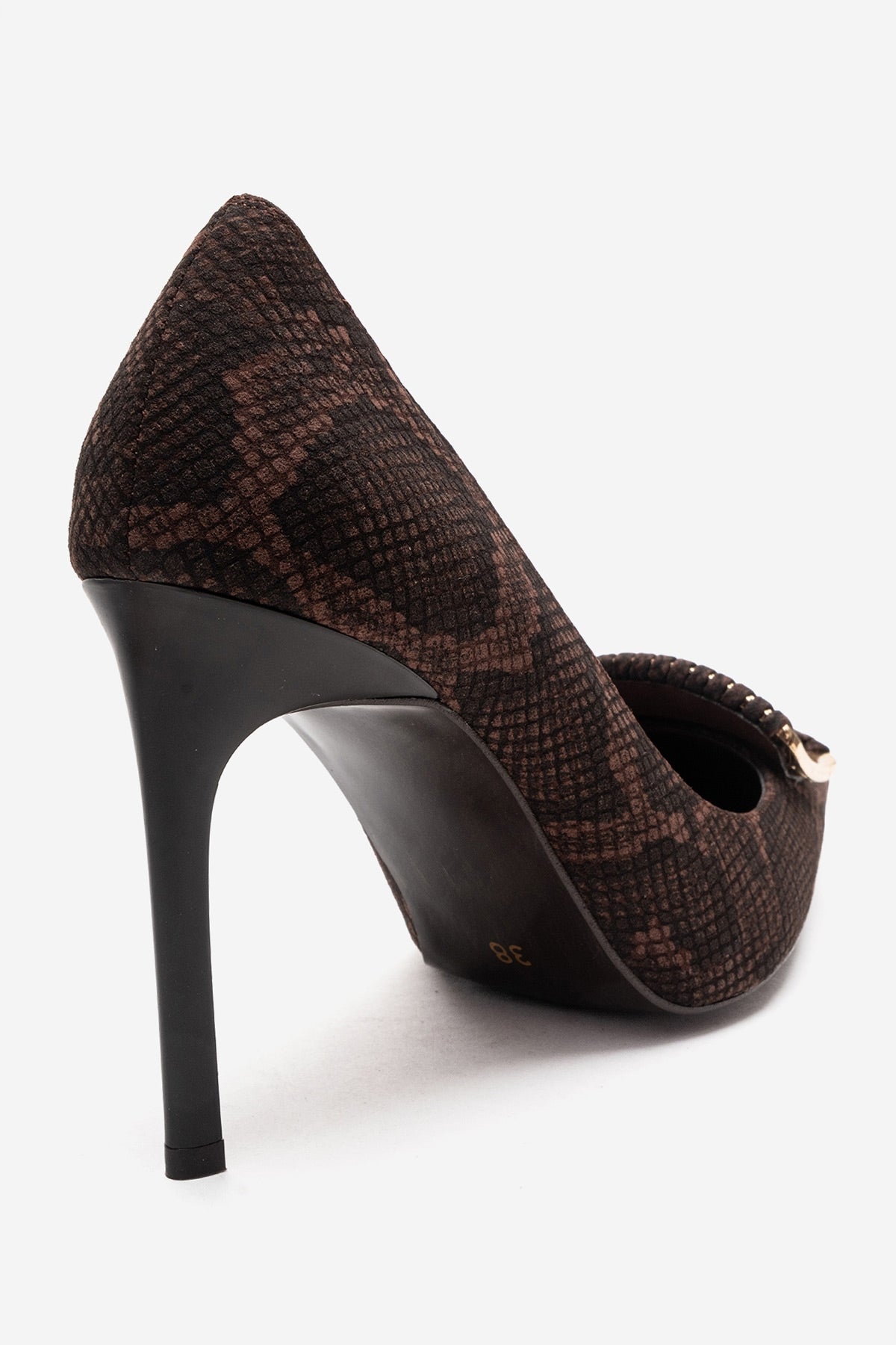 GUERNI - Brown Stiletto Pump (Women)