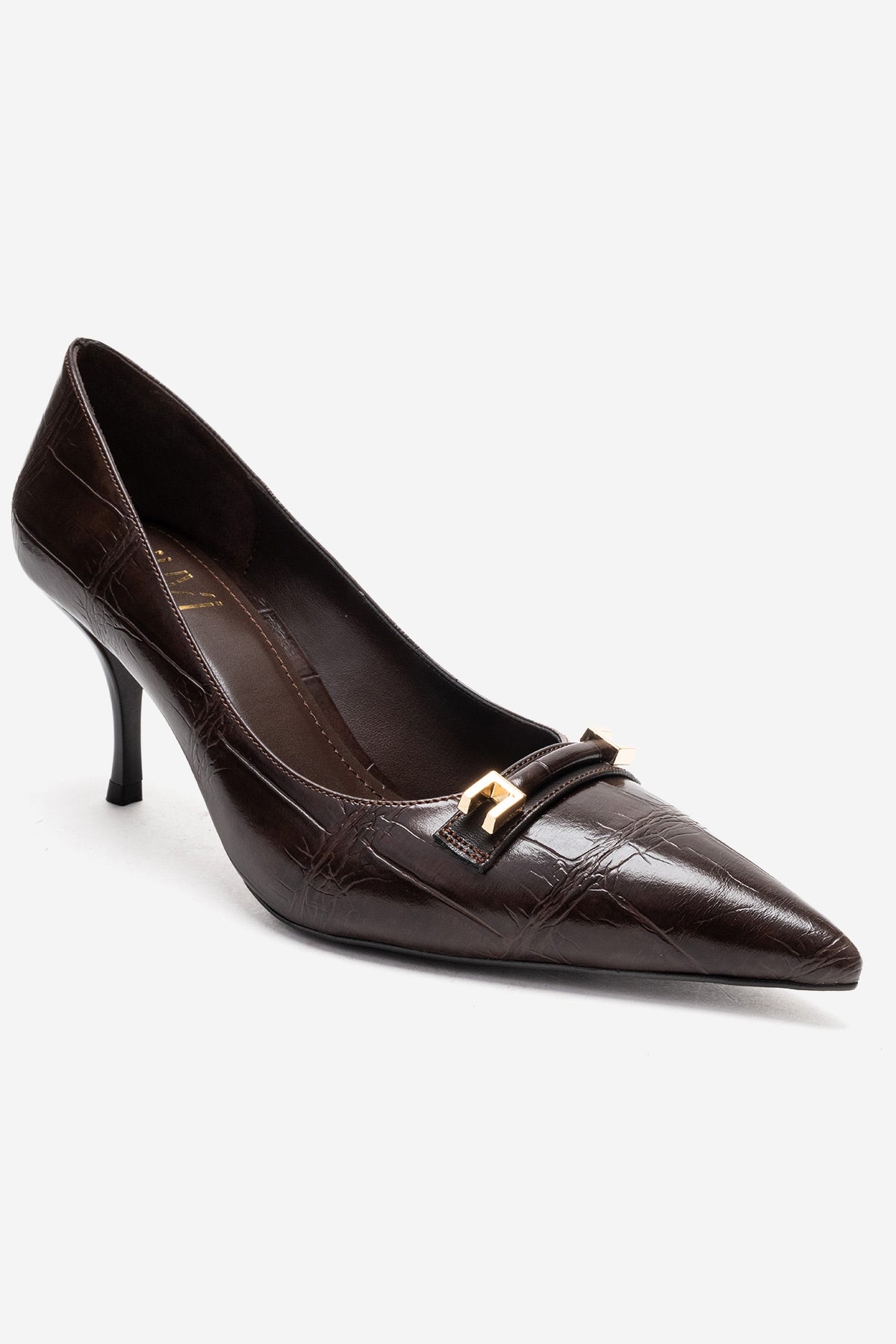 POESY - Brown Stiletto Pump (Women)