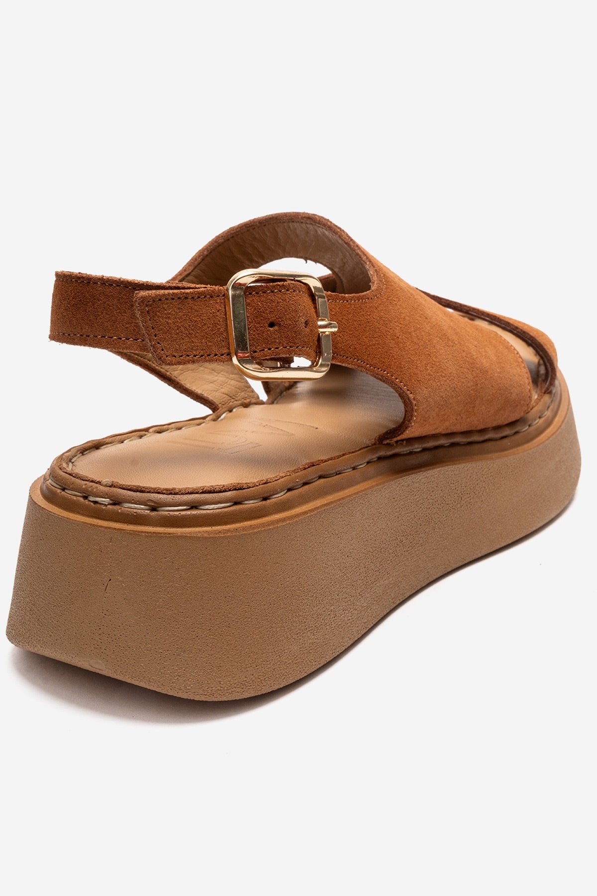 Vien - Cognac Genuine Leather Sandal (Women)