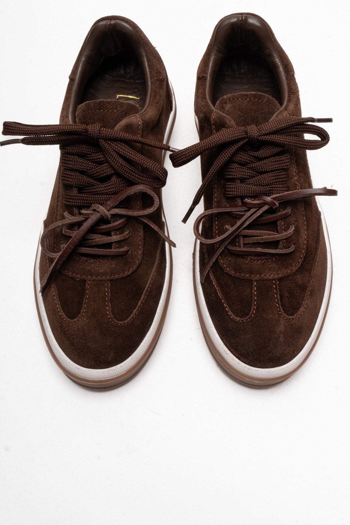 Melle - Brown Genuine Leather Sneaker (Women)