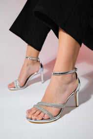 Laredo - Silver Platform Heel Dress Shoe (Women)