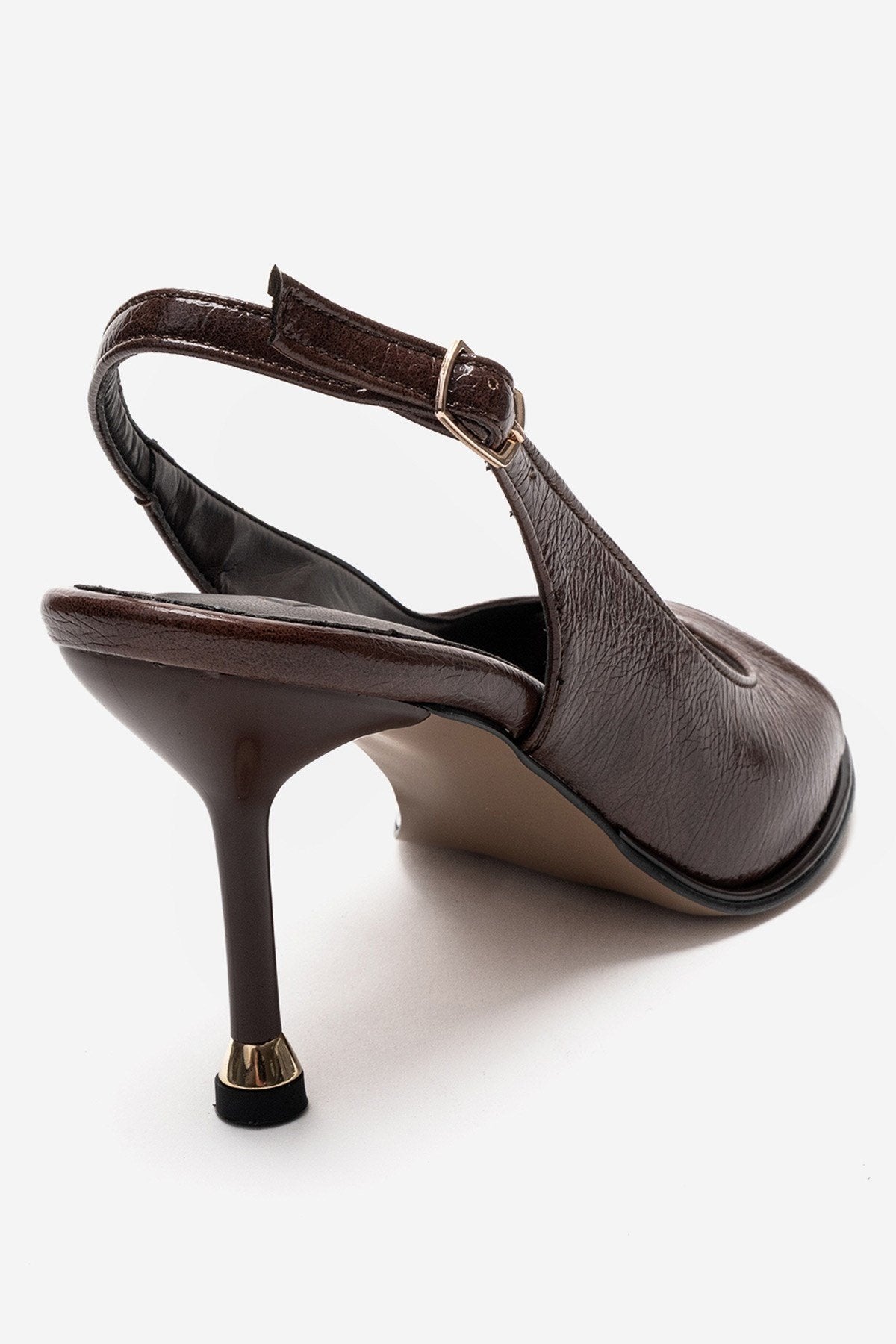 Iselin - Brown Stiletto Pump (Women)