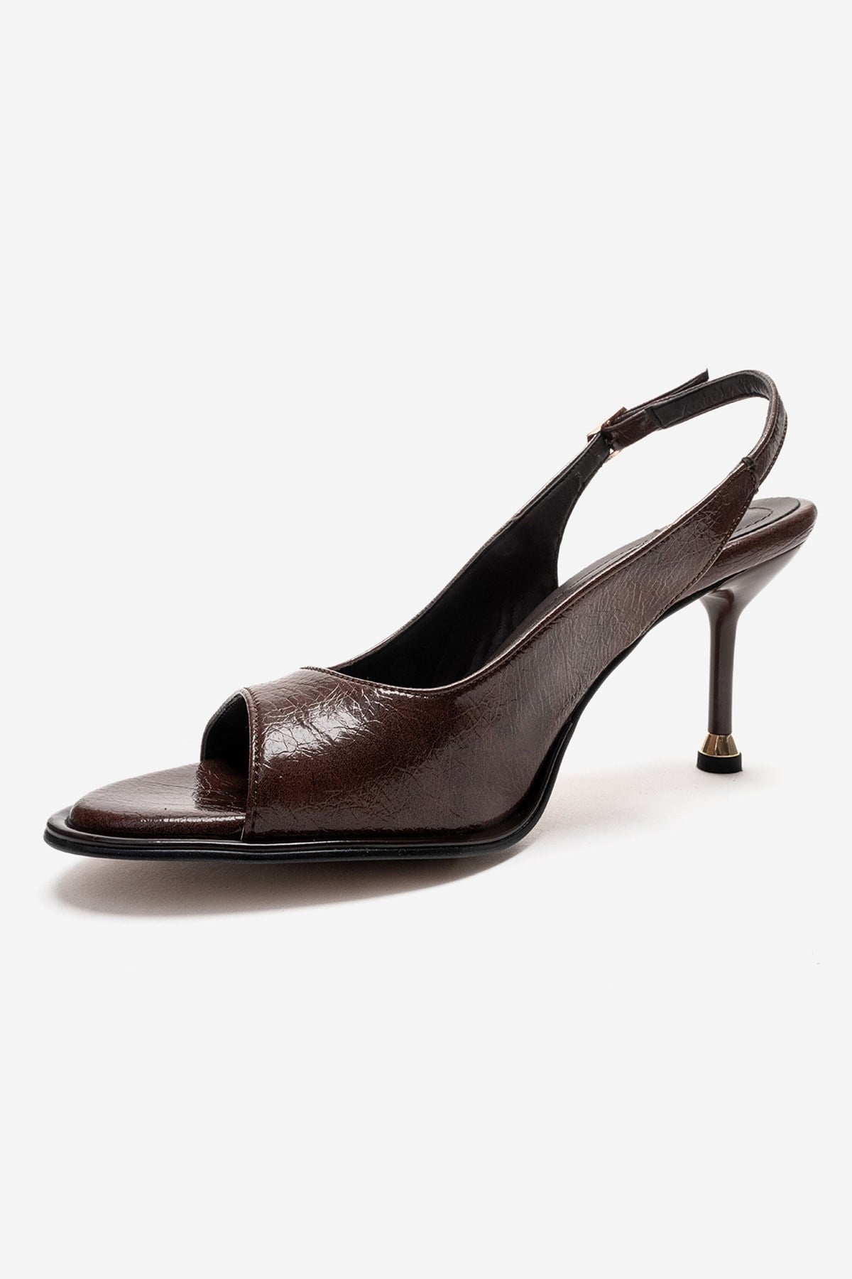 Iselin - Brown Stiletto Pump (Women)