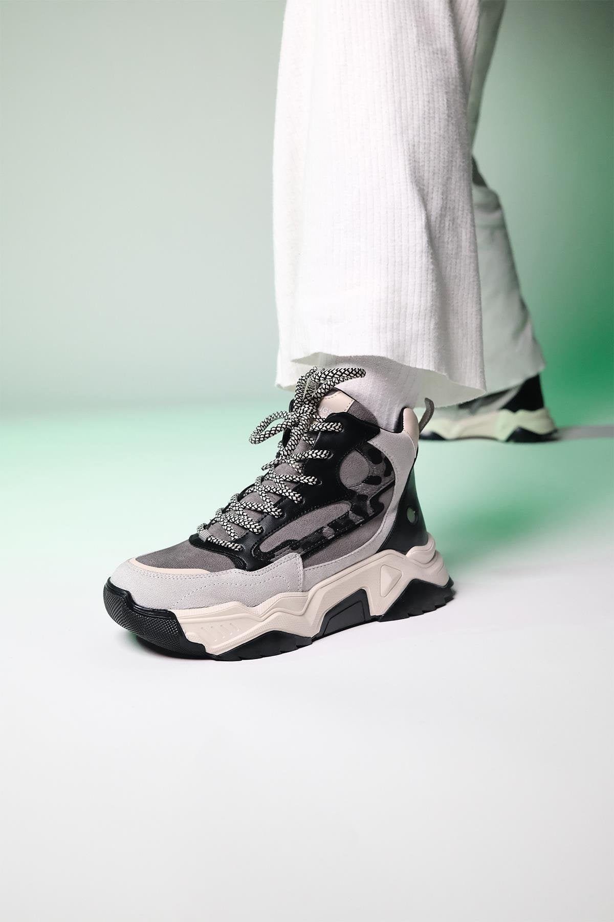 Olivia - Ice Black Multi Sport Boot (Women)