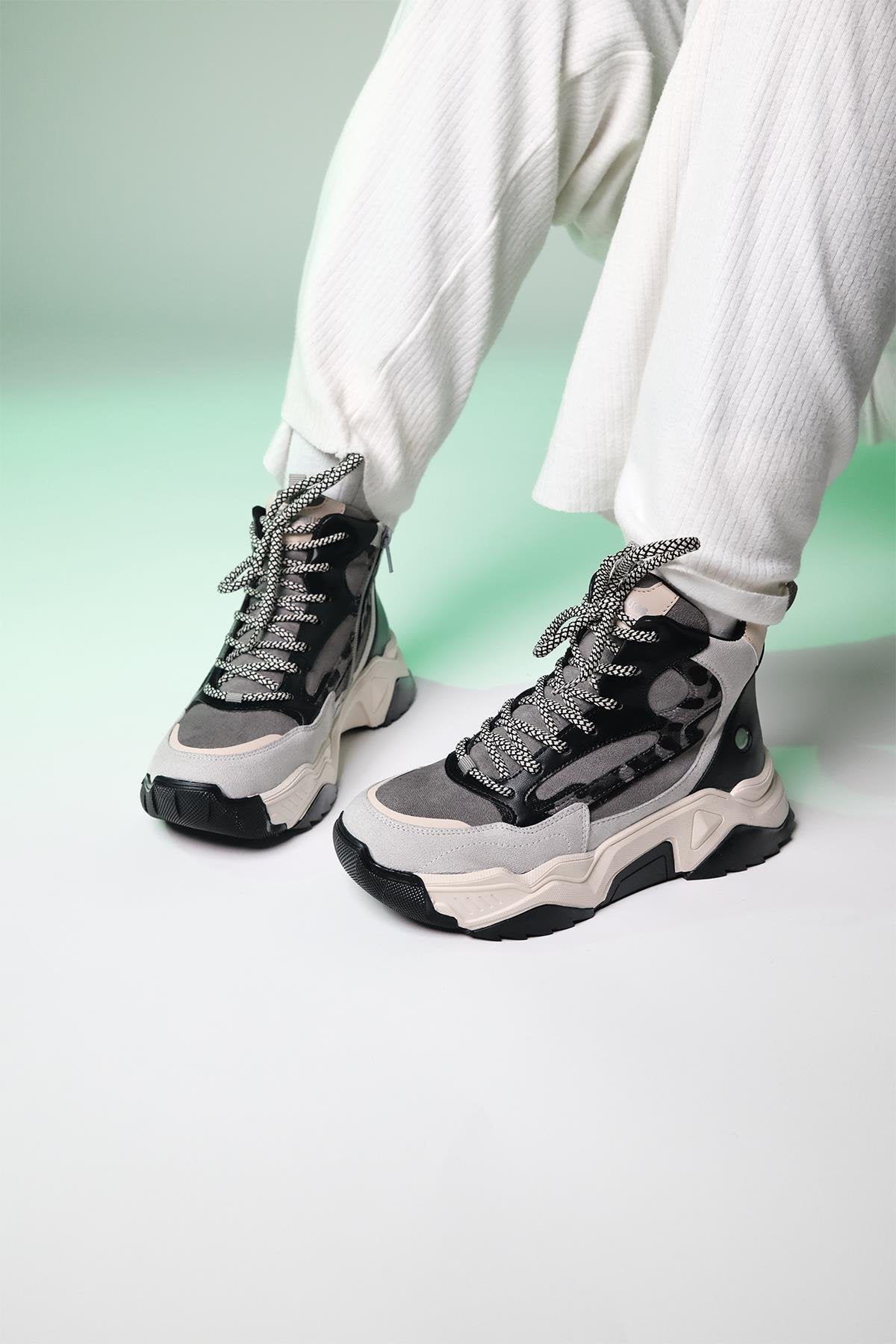 Olivia - Ice Black Multi Sport Boot (Women)