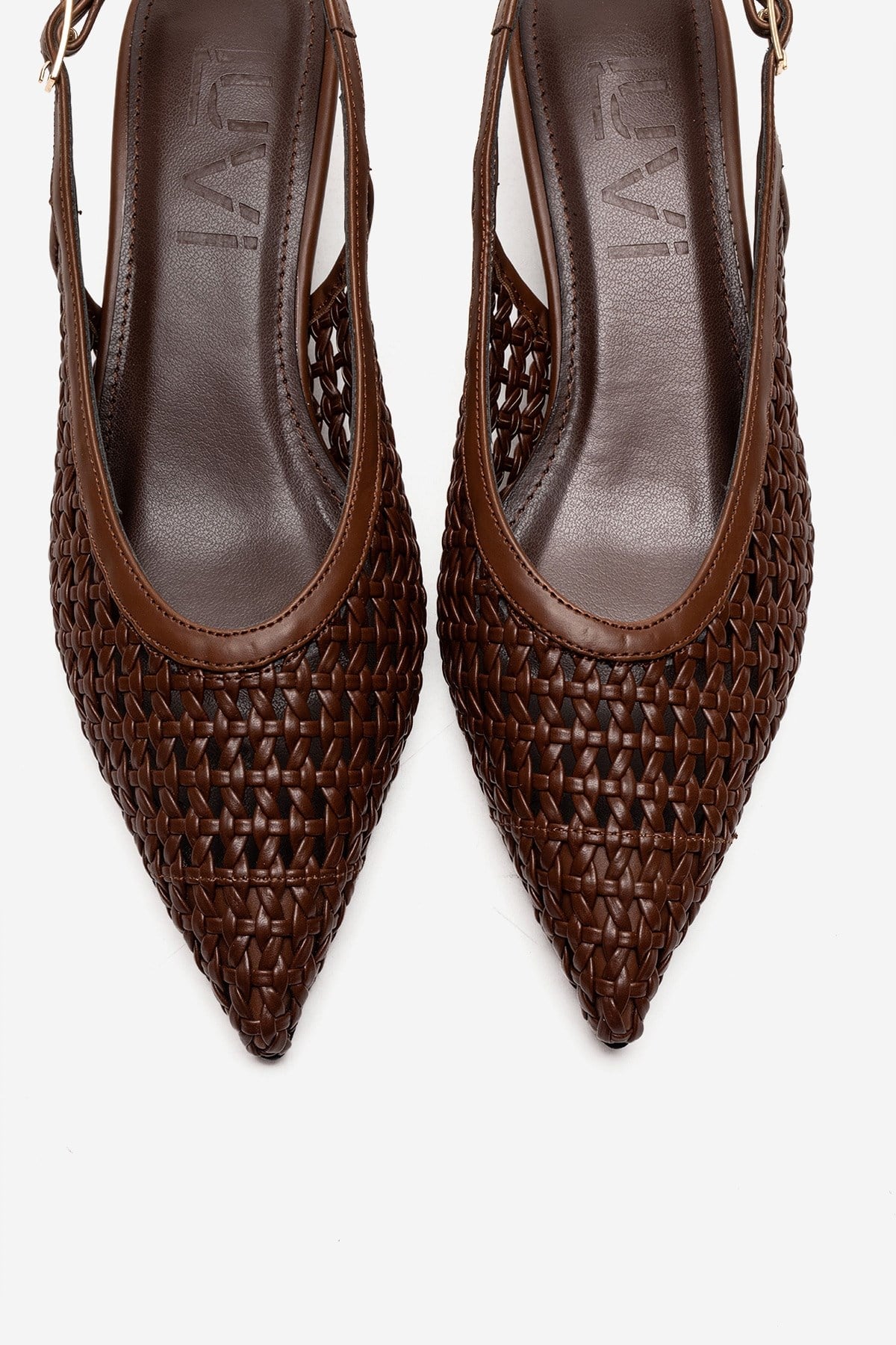Orelis - Brown Kitten Heel (Women)