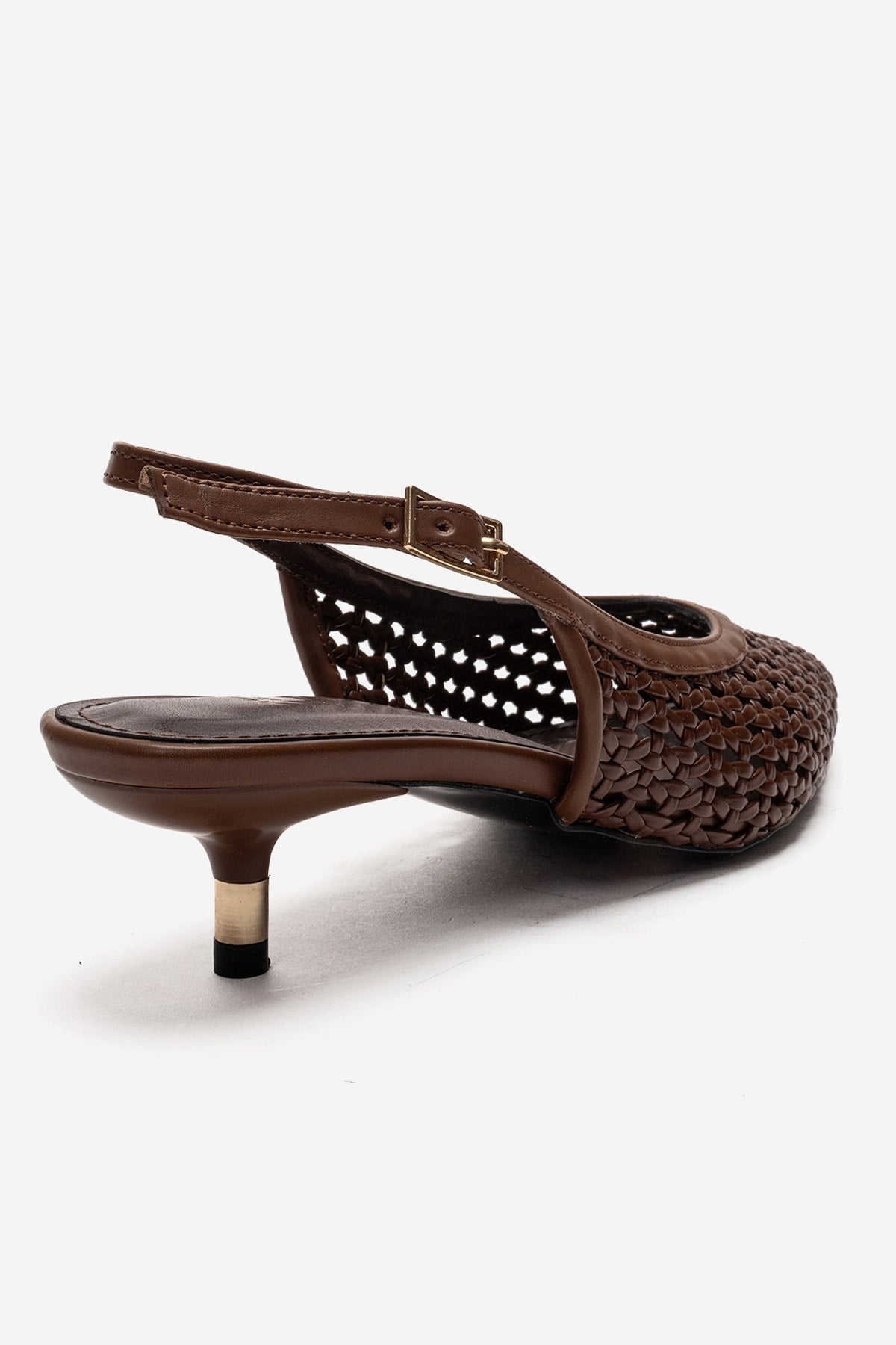 Orelis - Brown Kitten Heel (Women)