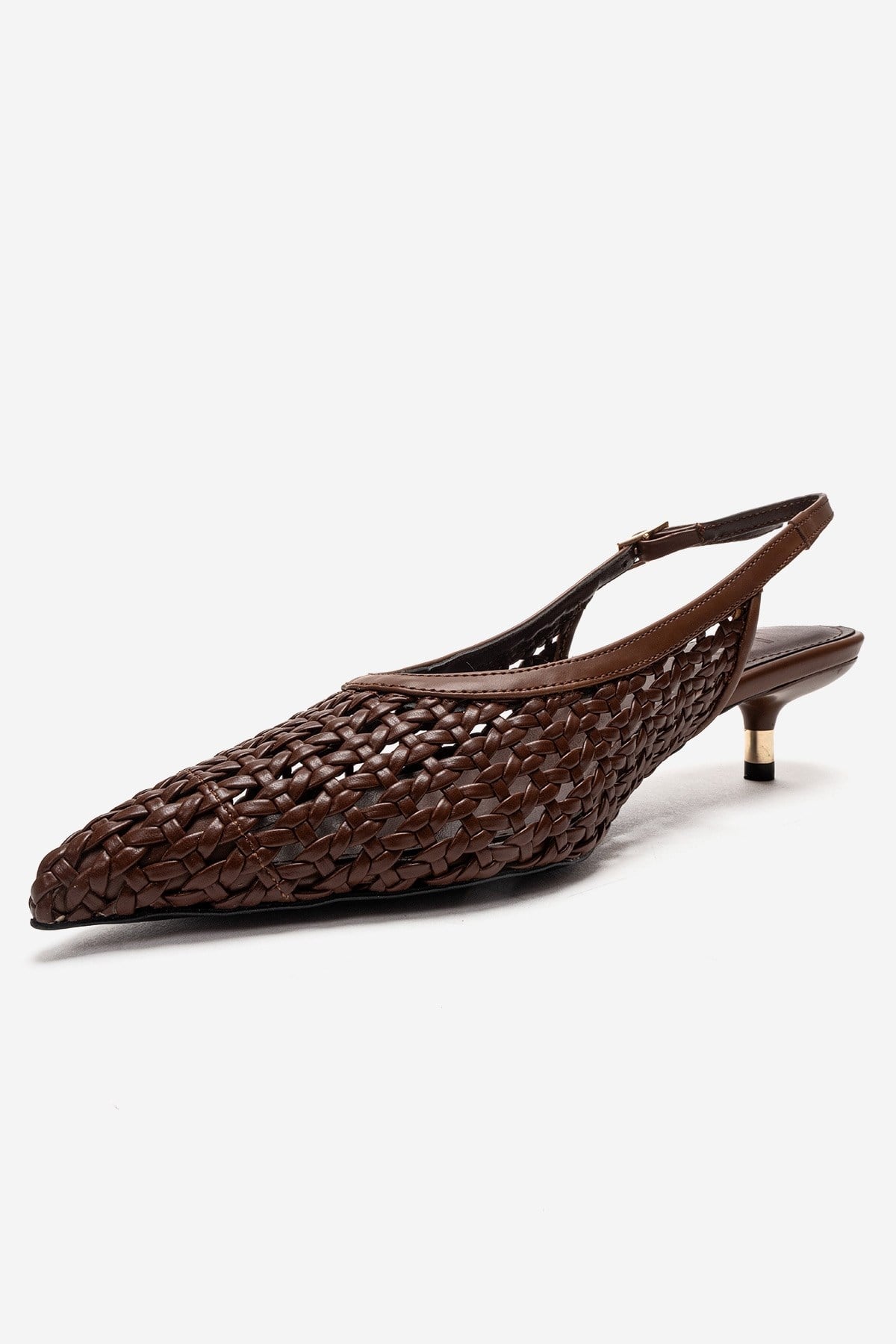 Orelis - Brown Kitten Heel (Women)