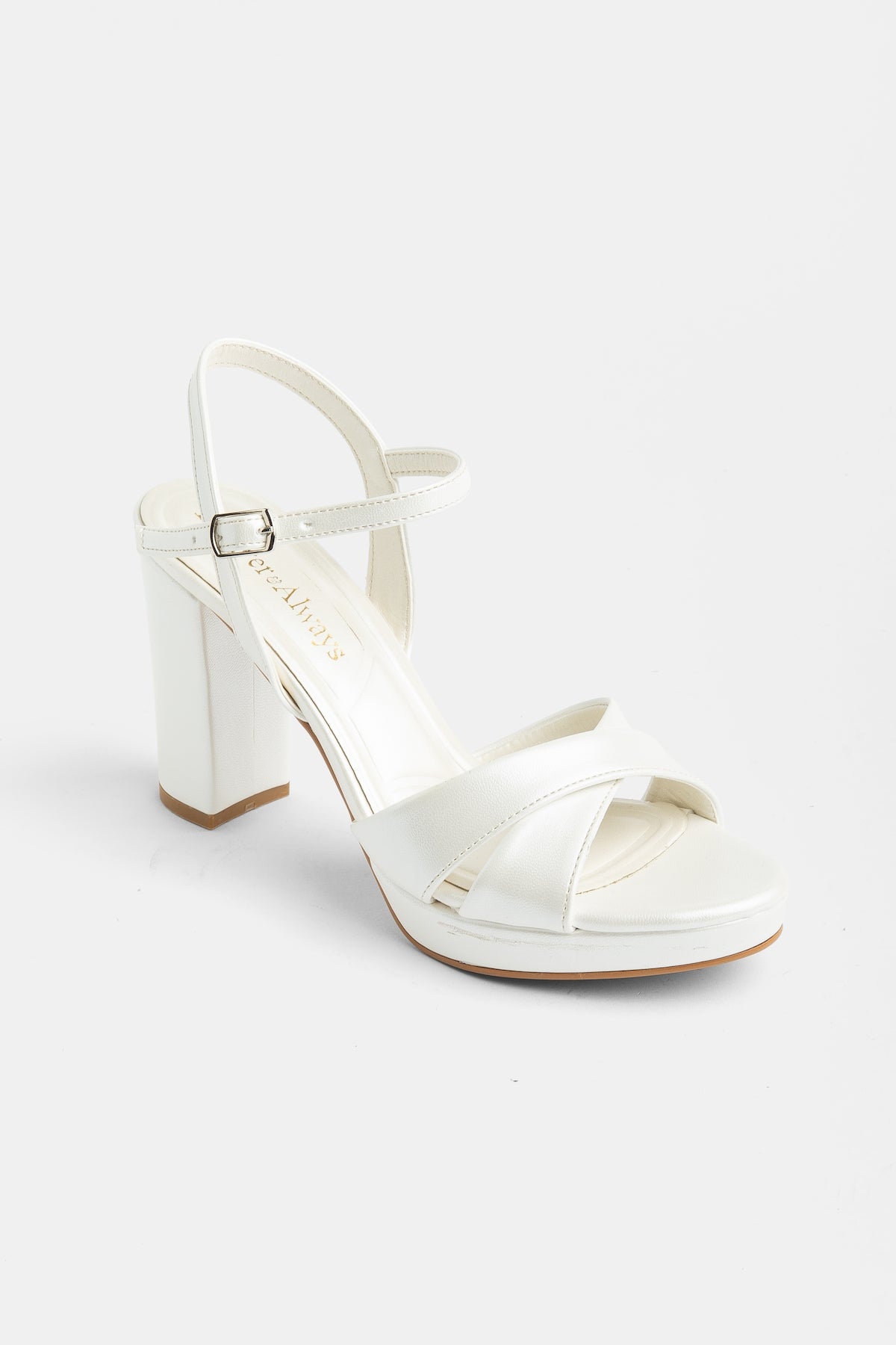 Setto Slingback Bridal High Heel Sandal