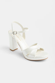 Setto Slingback Bridal High Heel Sandal